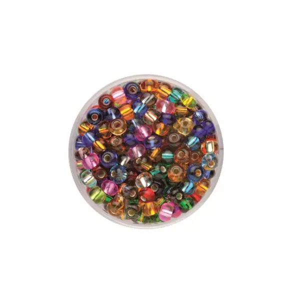 Glorex Rocailles Perlen 4,5 mm 17 g mix