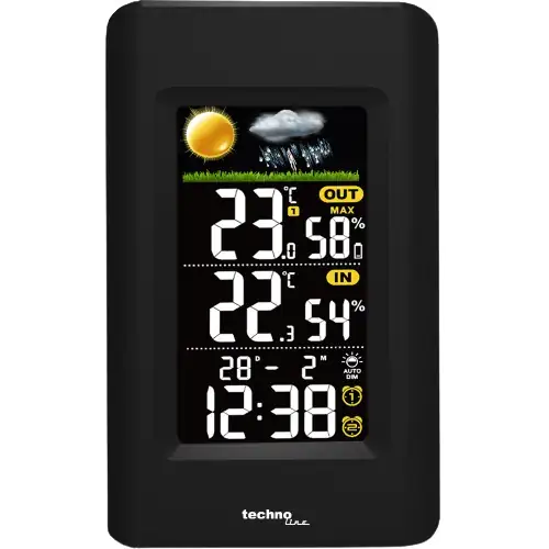 Technoline Wetterstation WS 6447 mit Farbdisplay