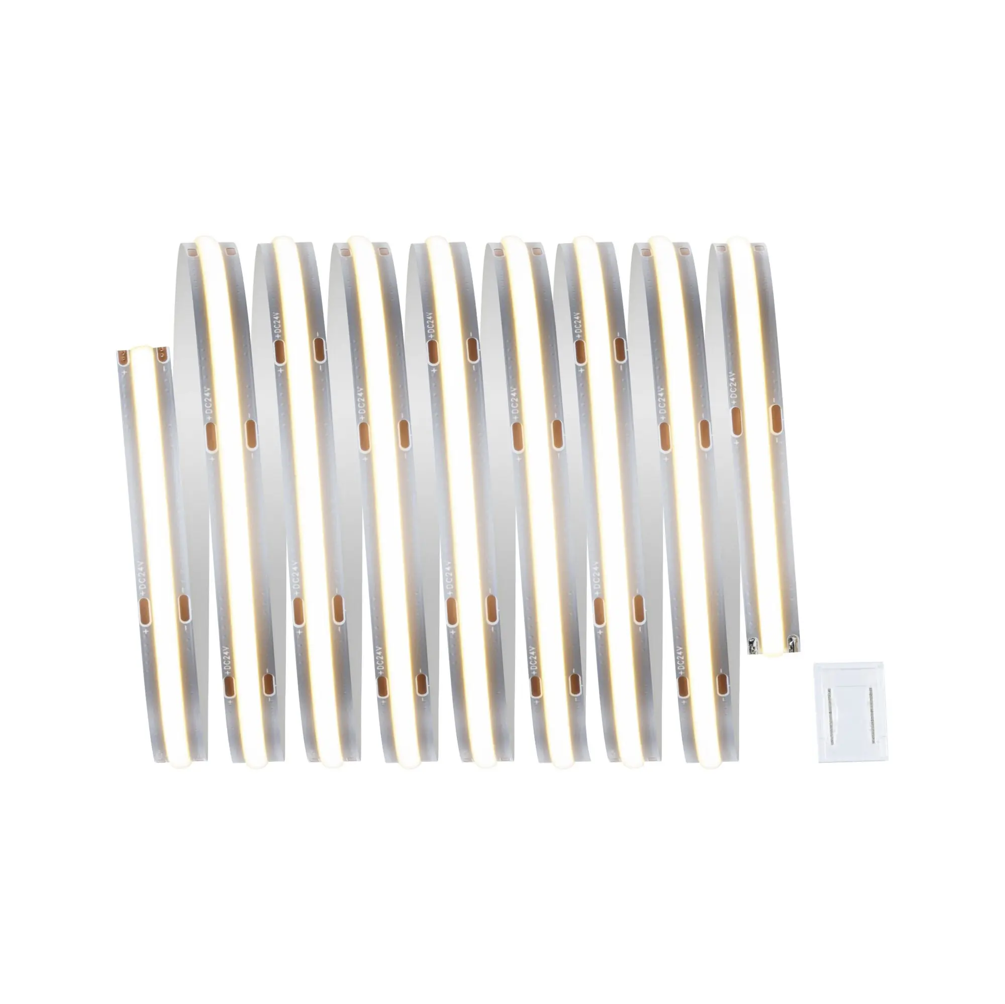 Paulmann MaxLED 1000 Stripe 2,5 m warmweiß Full-Line COB silber
