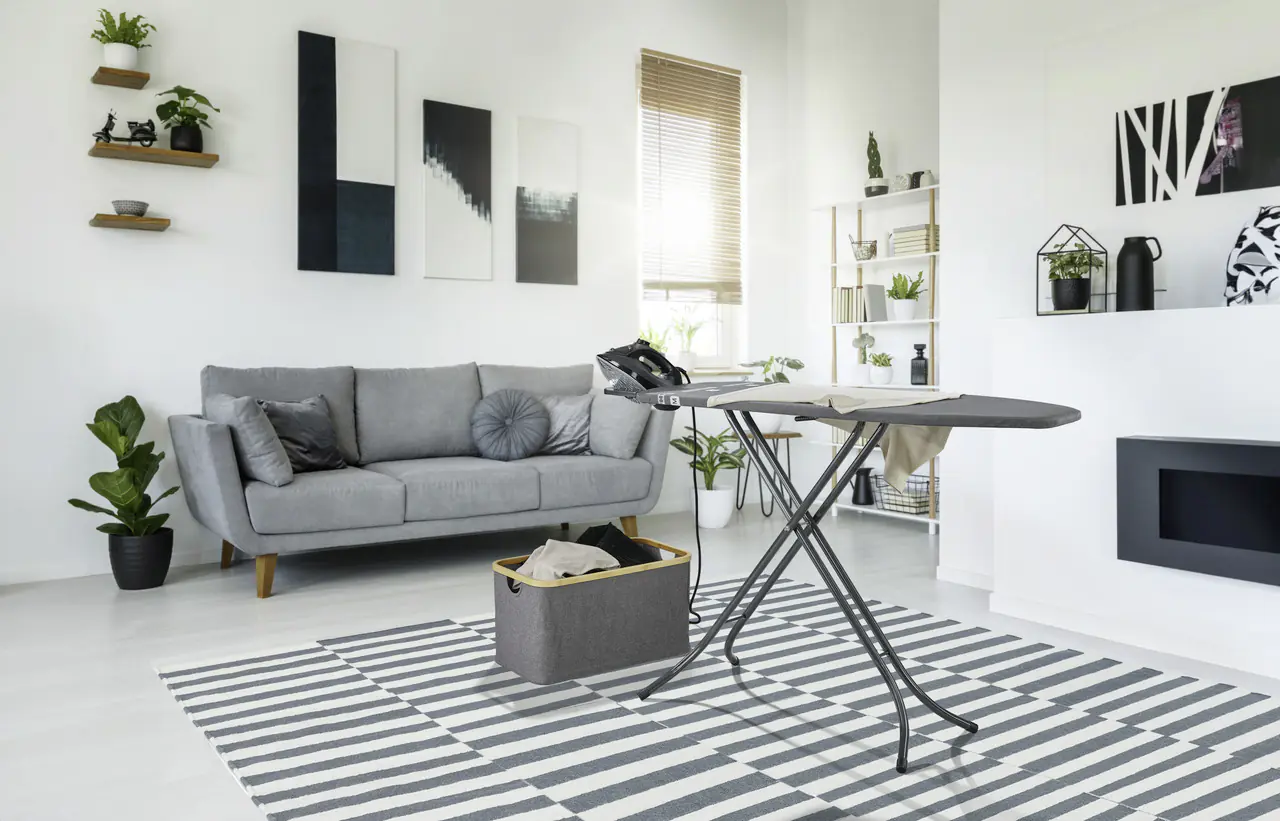 Leifheit Bügelbrett Classic M Black 120 x 38 cm