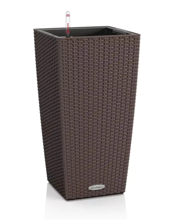 Lechuza Pflanzgefäß Cubico Cottage 40 lichtgrau Lechuza Pflanzgefäß Cubico Cottage 40 lichtgrau