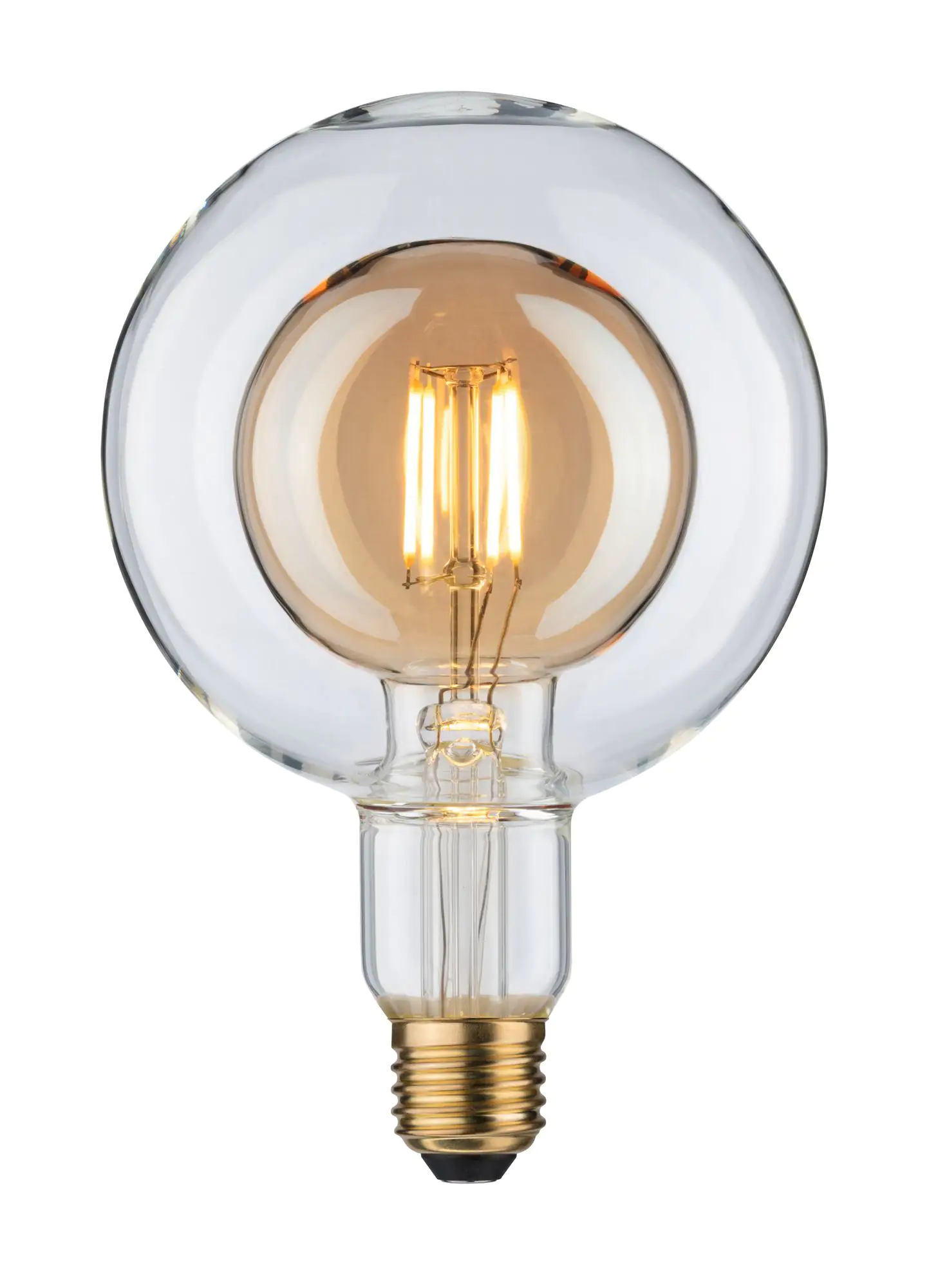 Paulmann LED Leuchtmittel G125 Inner Shape gold 4 W E27 dimmbar