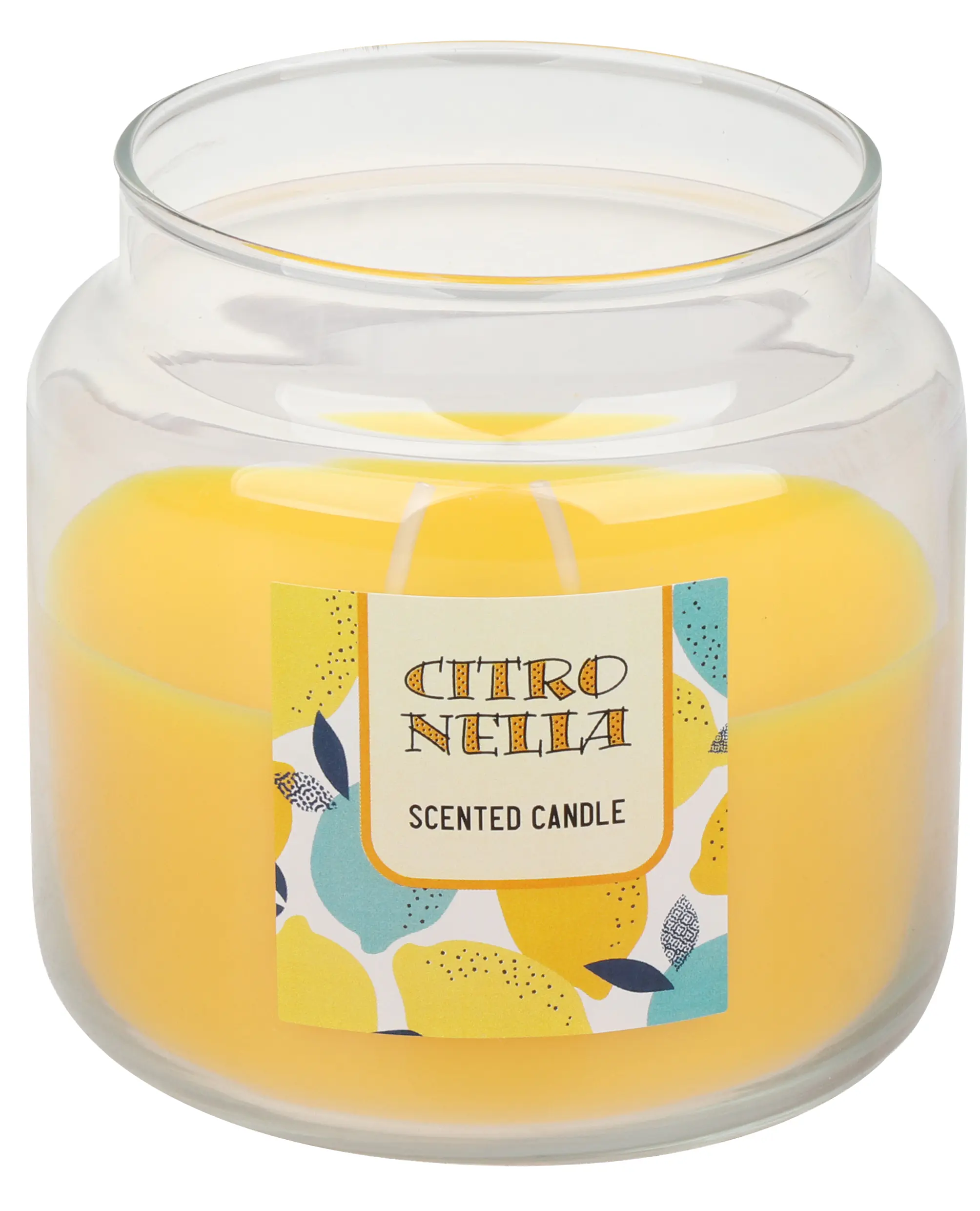 Steinhart Duftkerze im Glas Willy Citronella Ø 9,9 x 10 cm gelb 