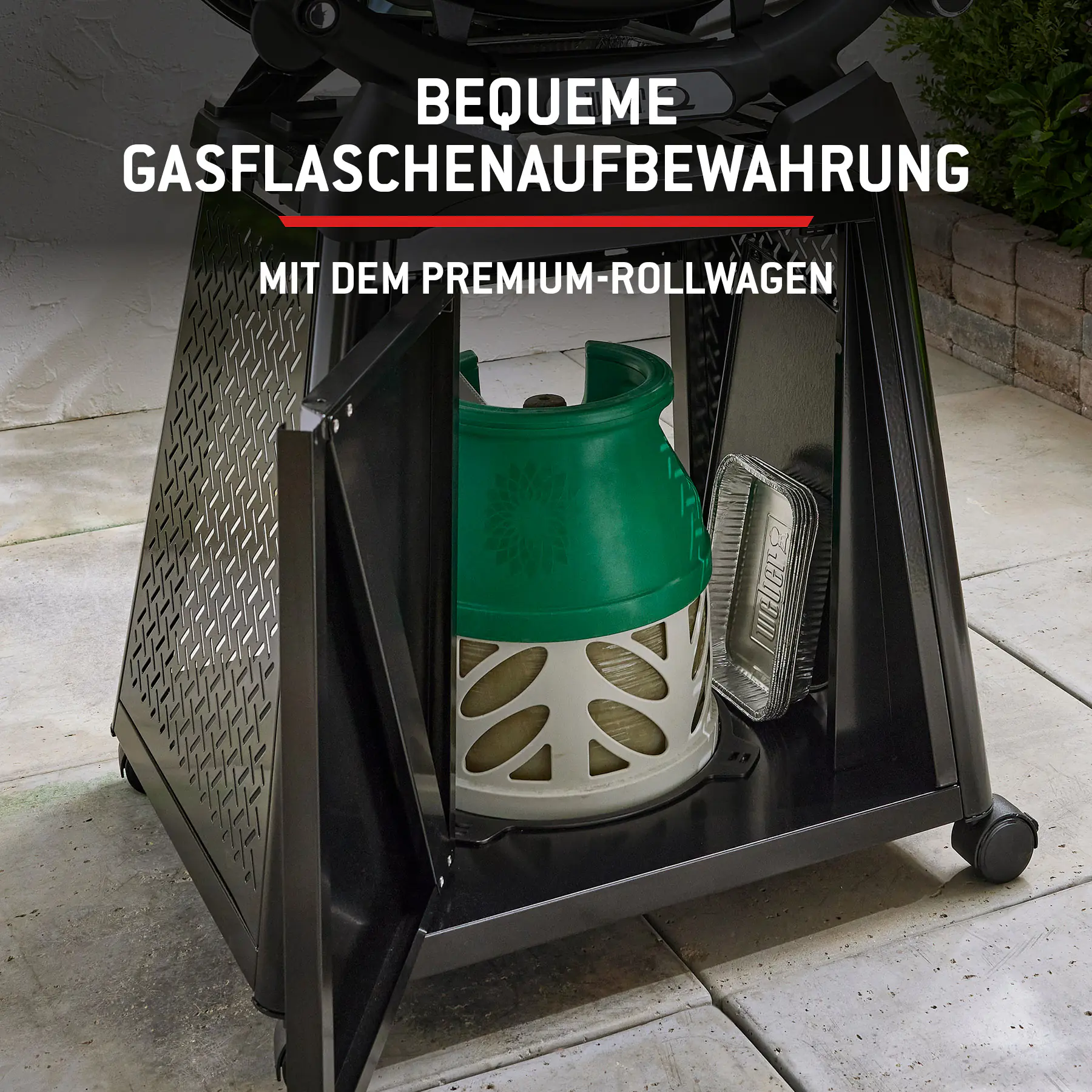 Weber Gasgrill Q2800N mit Rollwagen Grillfläche: 41 x 56 cm