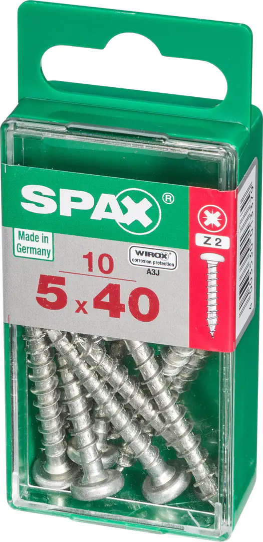 Spax Universalschrauben 5.0 x 40 mm TX 20 - 10 Stk.