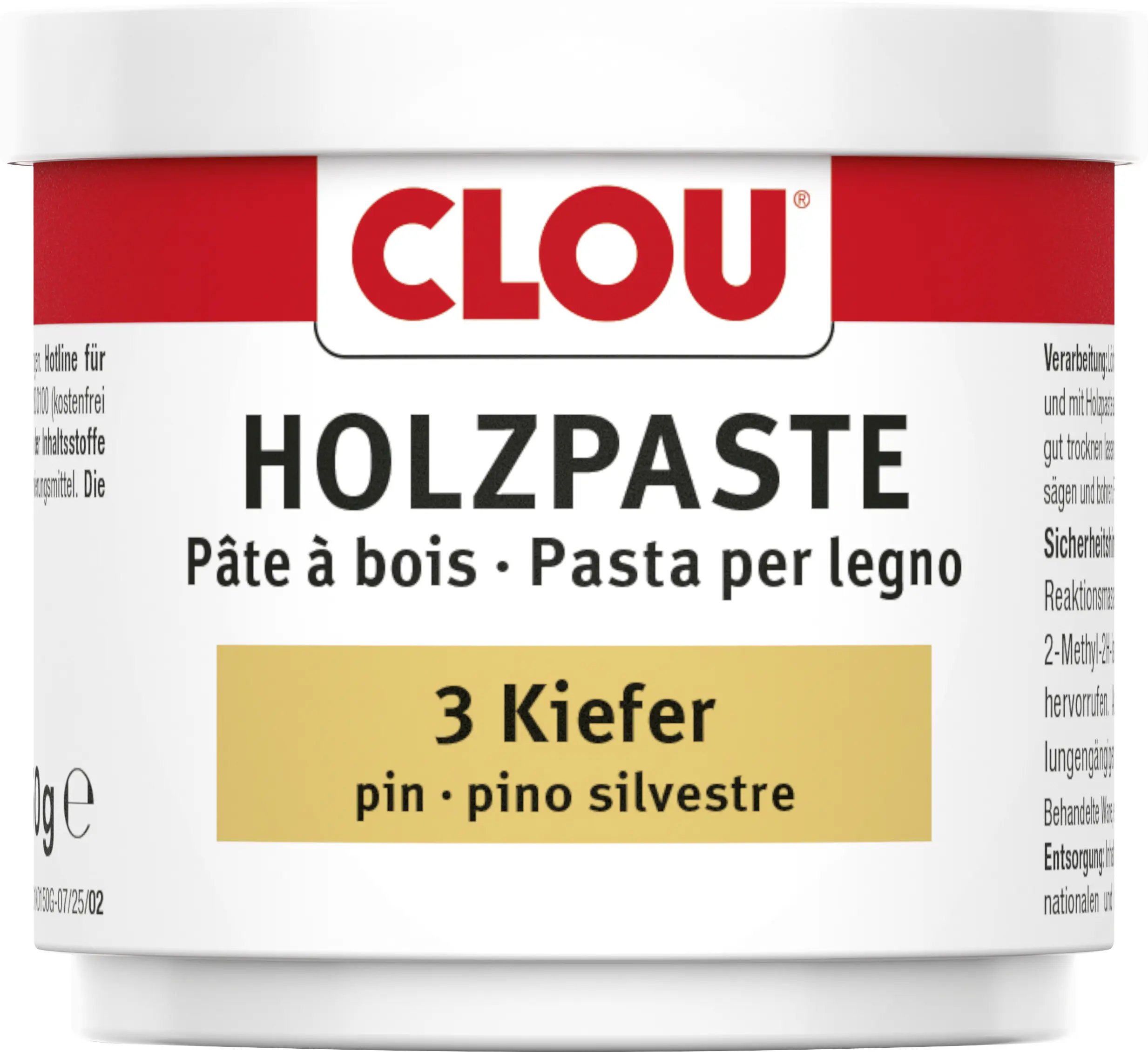 Clou Holzpaste 150 g kiefer