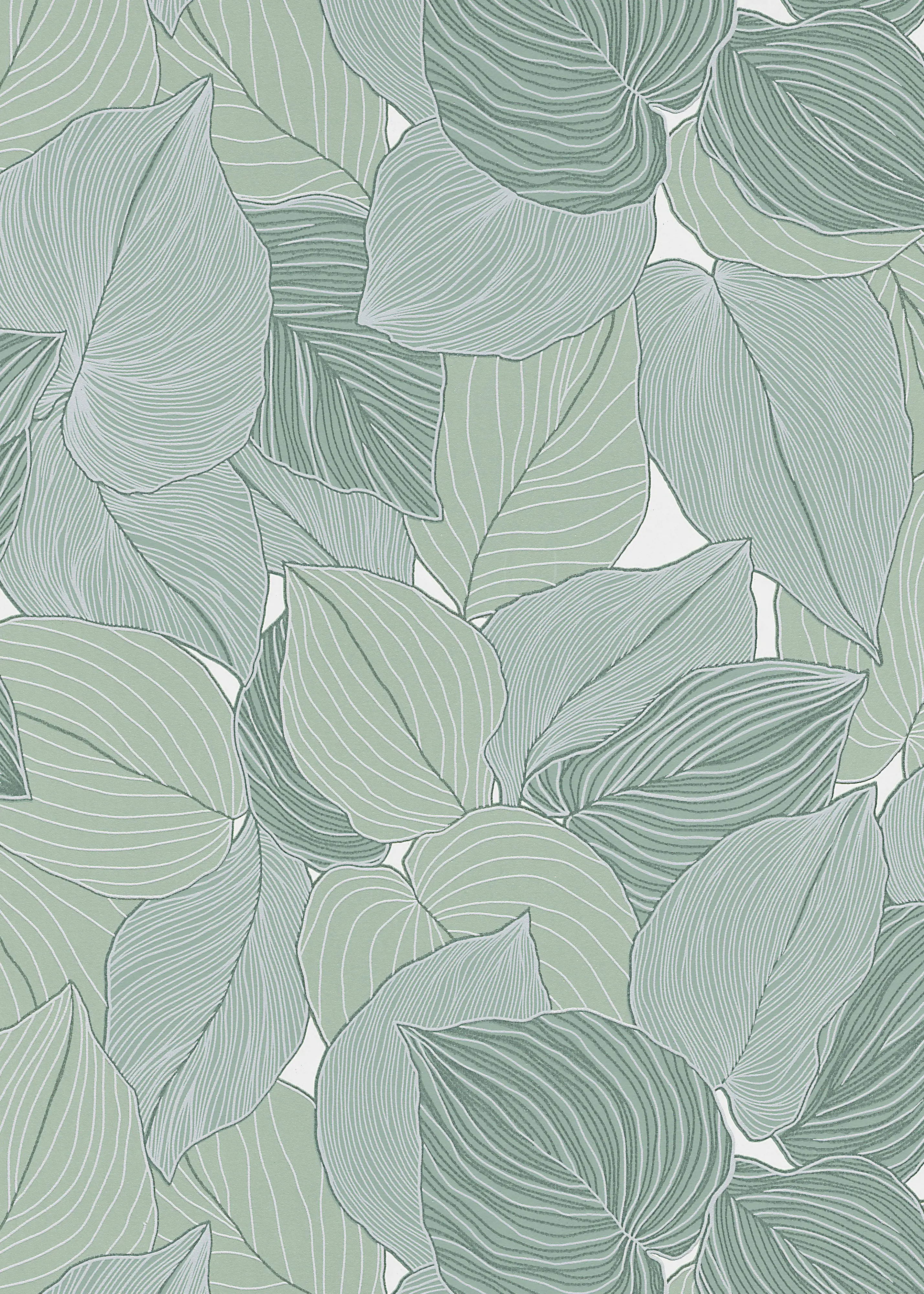 Erismann Vliestapete Floral grün 10,05 x 0,53 m