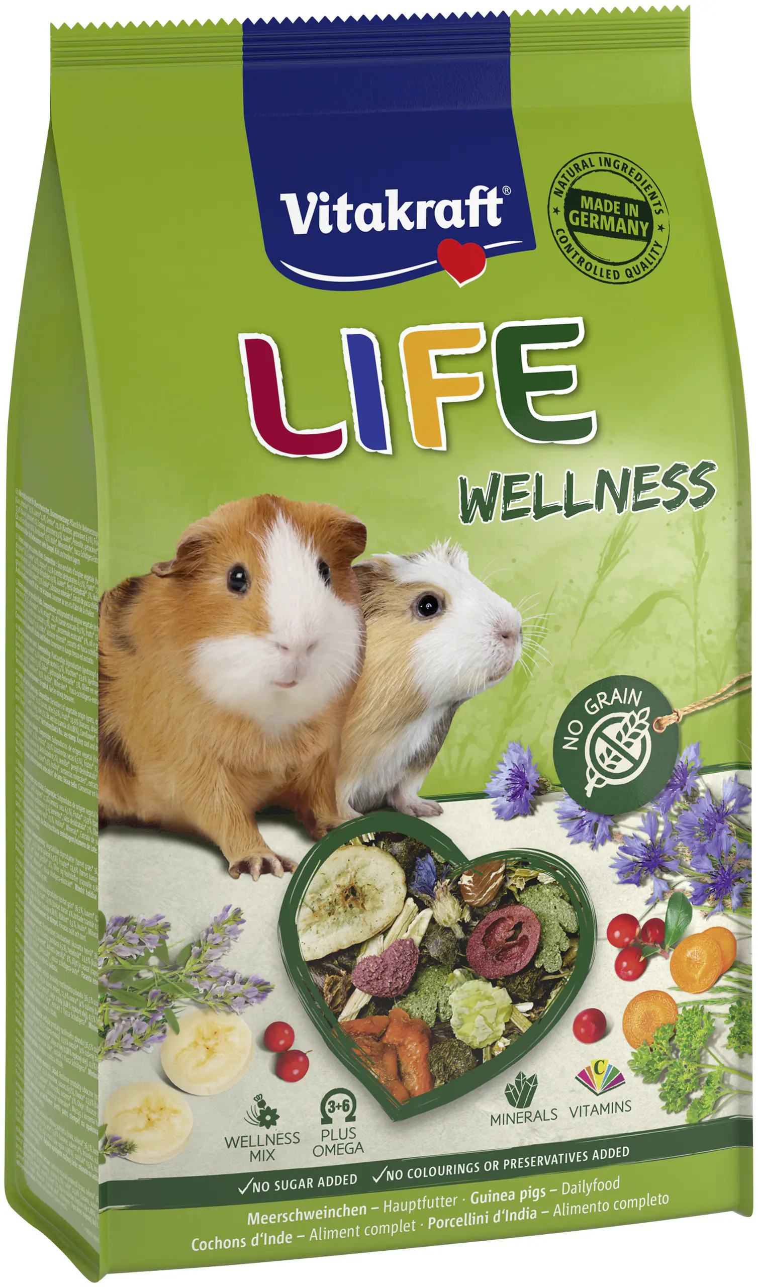 Vitakraft Nagerfutter getreidefrei Life Wellness 600 g