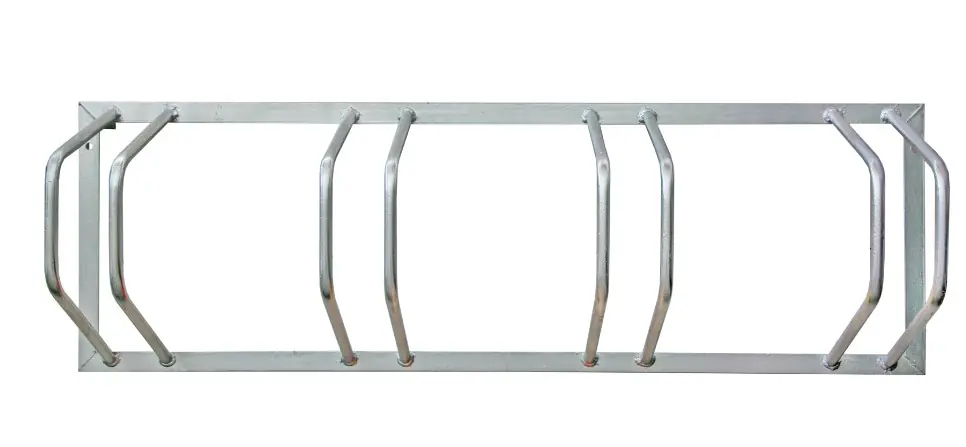 TrendLine Fahrradständer 4 Räder 125 x 40 cm feuerverzinkt