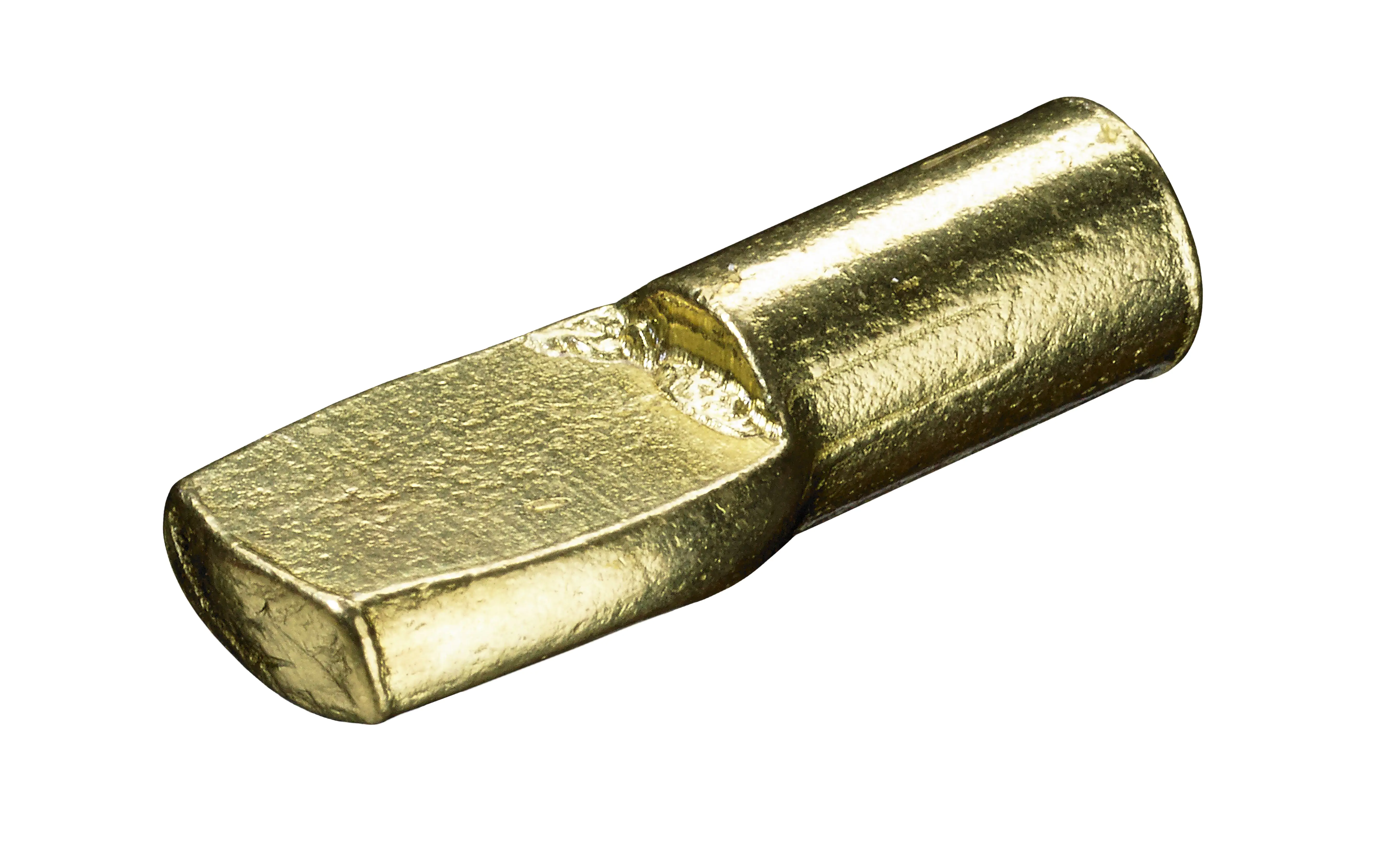 Hettich Löffelbodenträger Stahl, vermessingt, Ø5 mm, 1 Stück