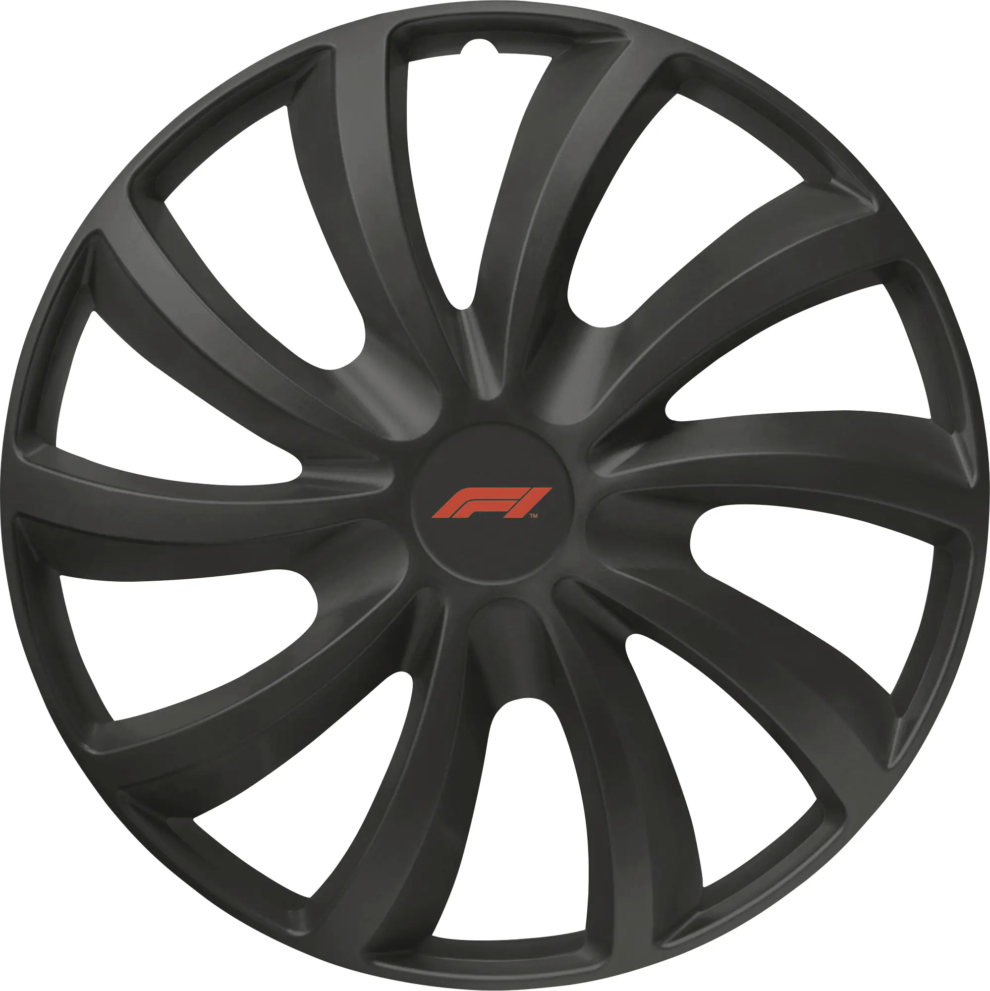 Fomula1 Radzierblende WC142 35 cm (14 Zoll) schwarz 4 Stück