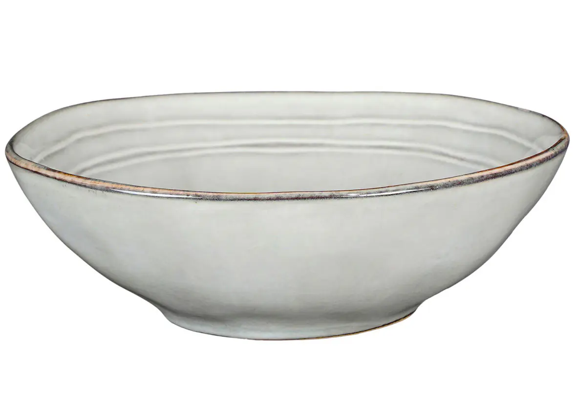 Mica Schale Tabo grau, Ø 20 cm x 6,5 cm