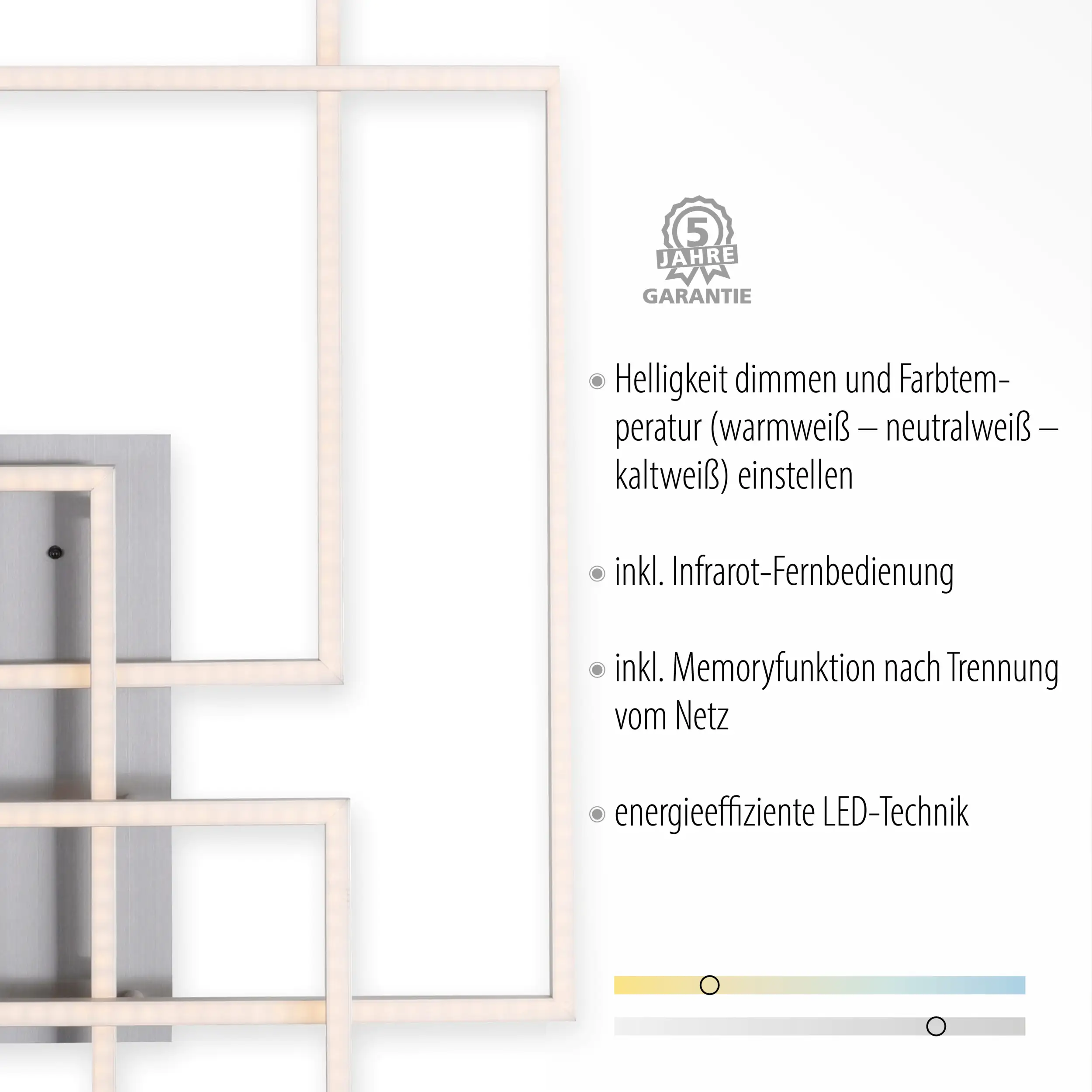 4043689970604_2 JustLight LED Deckenleuchte Iven 95 x 51,5 cm dimmbar