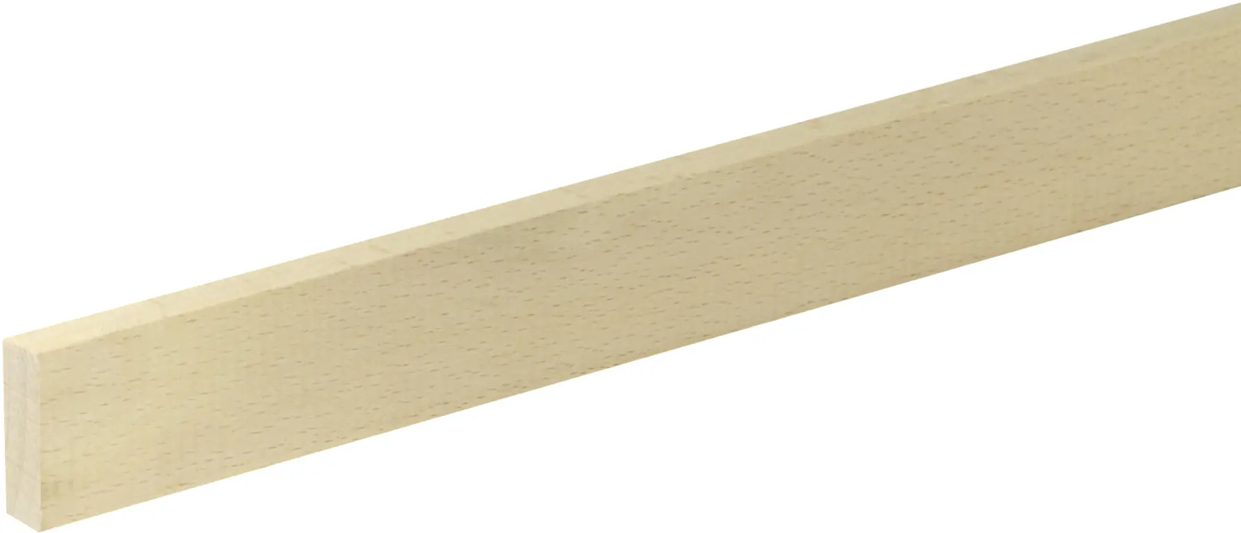 FN Neuhofer Flachleiste 210 cm 29 x 10 mm Buche
