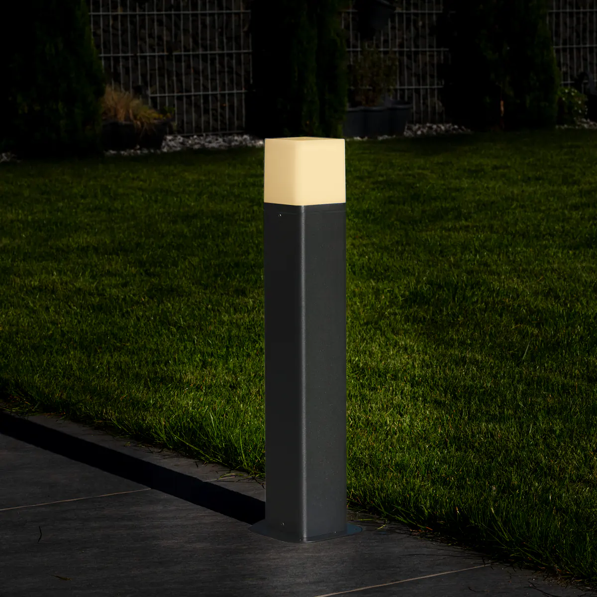 Unitec Wegeleuchte M E27 anthrazit 50 cm Unitec Wegeleuchte M E27 anthrazit 50 cm