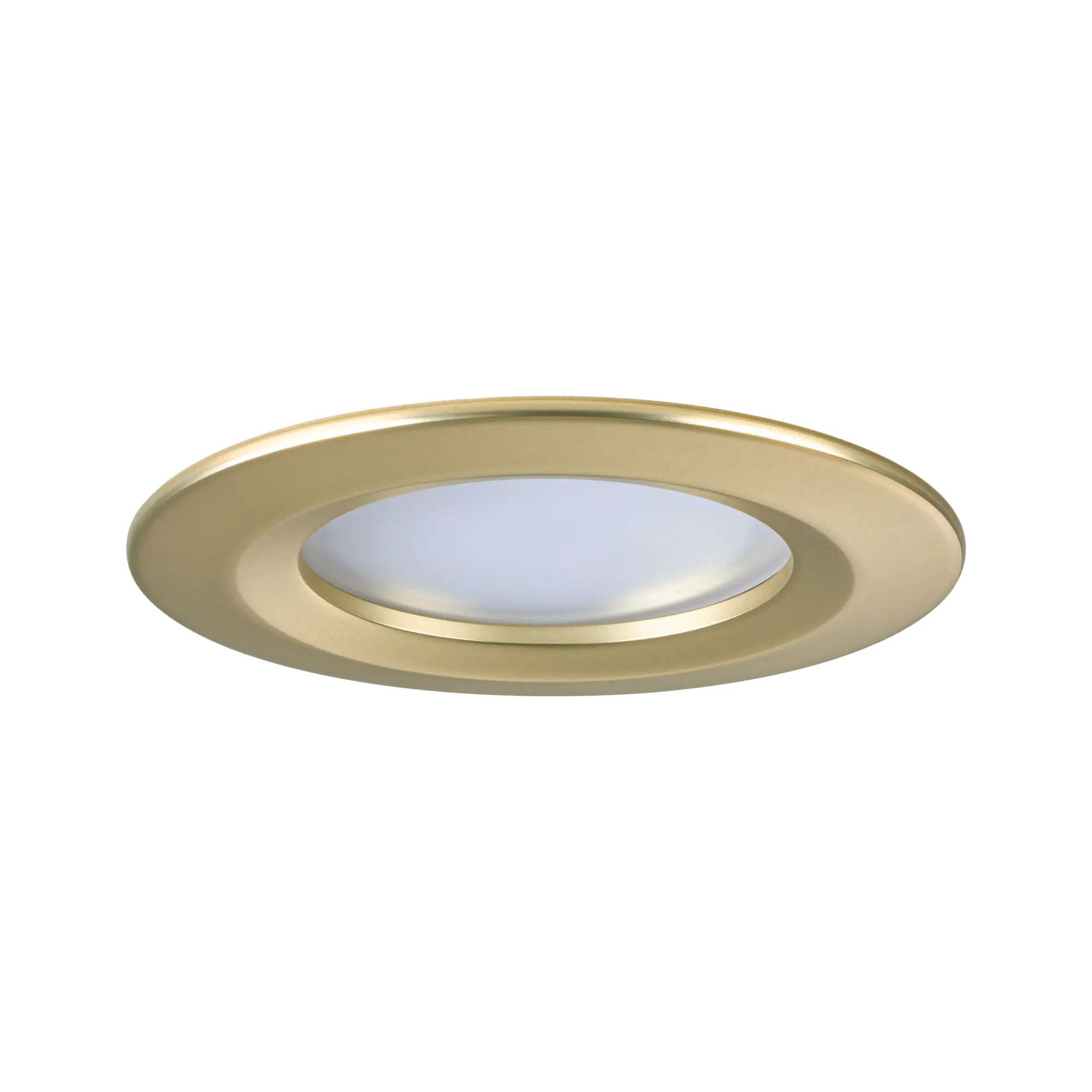 Paulmann LED-Einbauleuchten Set Nova 3x 6W starr gold