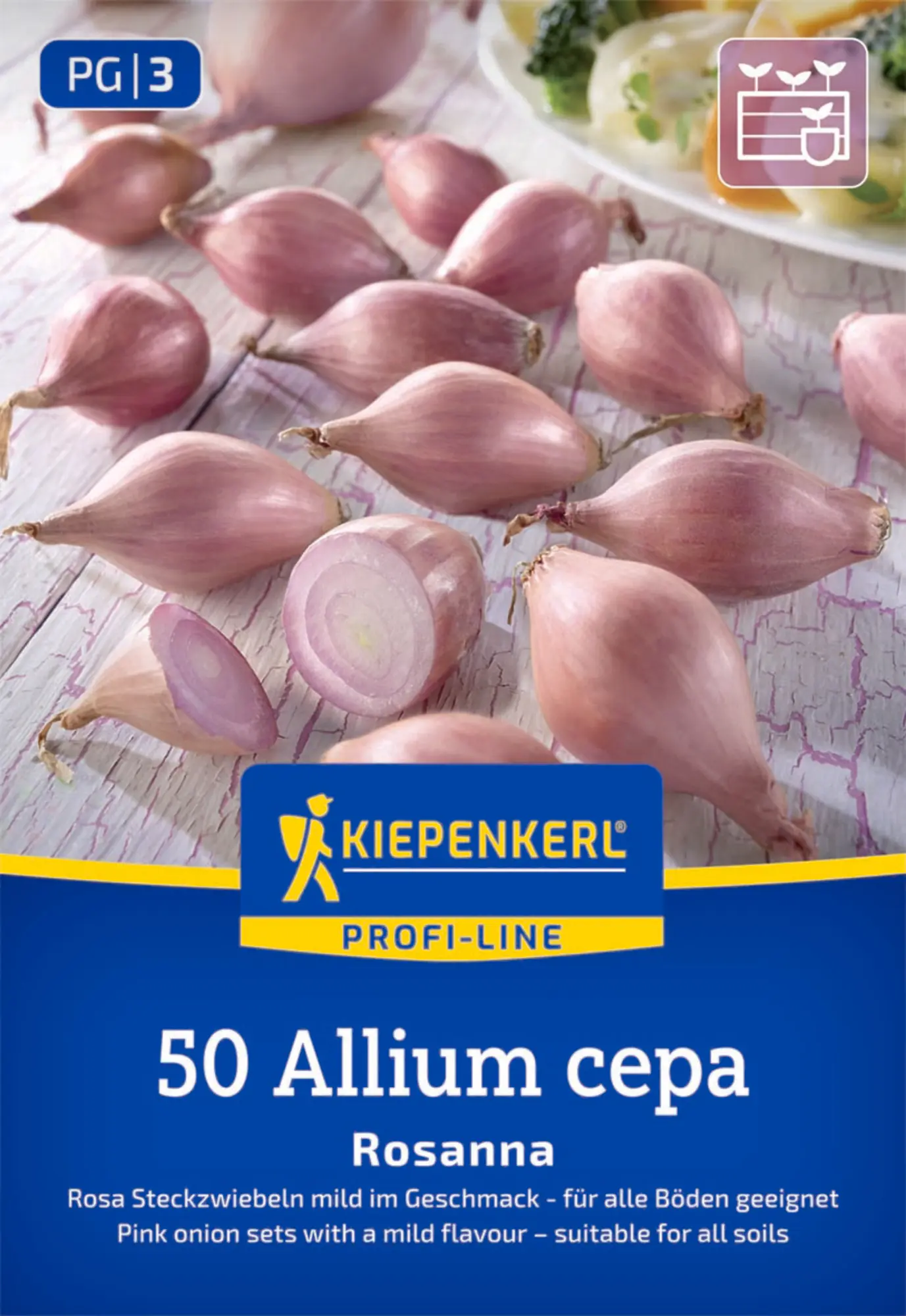 Kiepenkerl Profi-Line Steckzwiebel Rosanna Gr. 12/21, 70 Stück