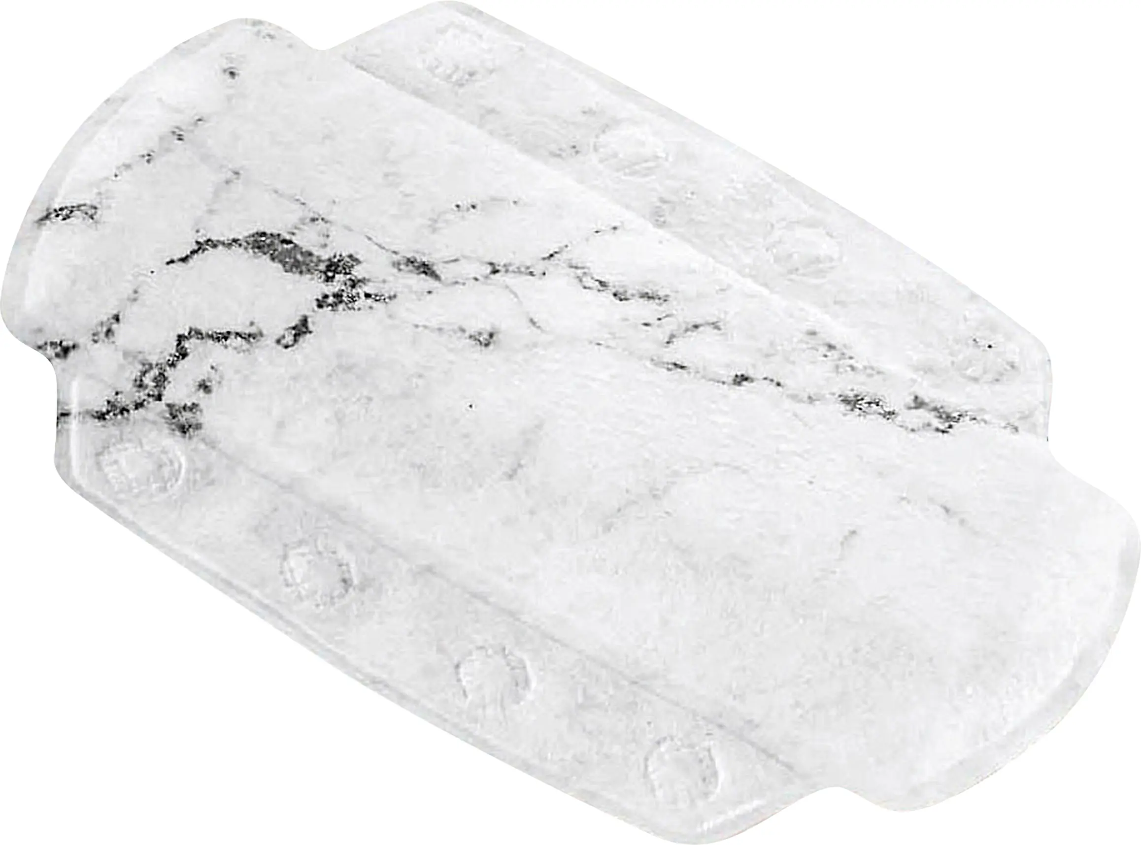 Kleine Wolke Nackenpolster für Badewanne Marble 32 x 22 cm anthrazit