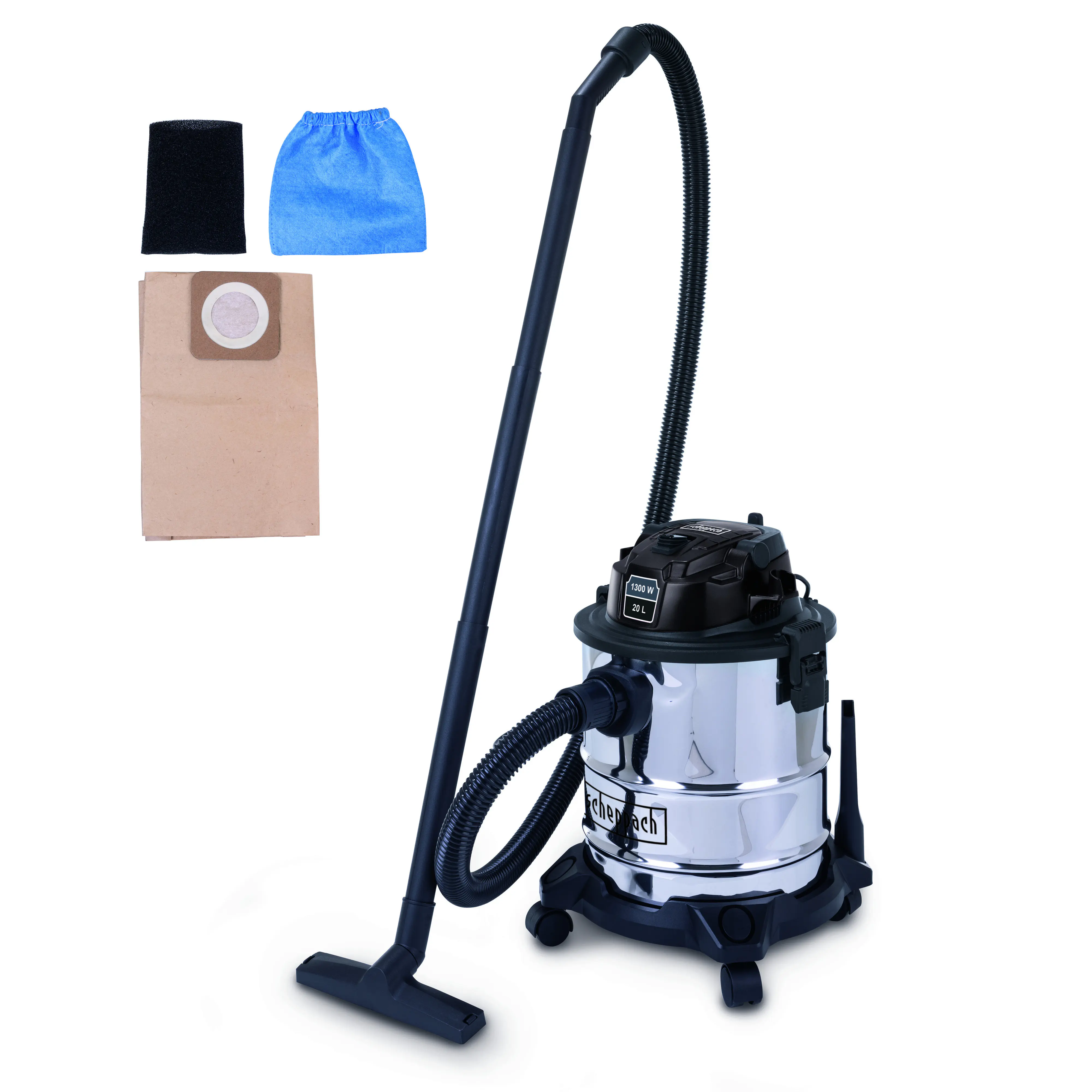 Scheppach Nass-Trockensauger WDV20-BE black