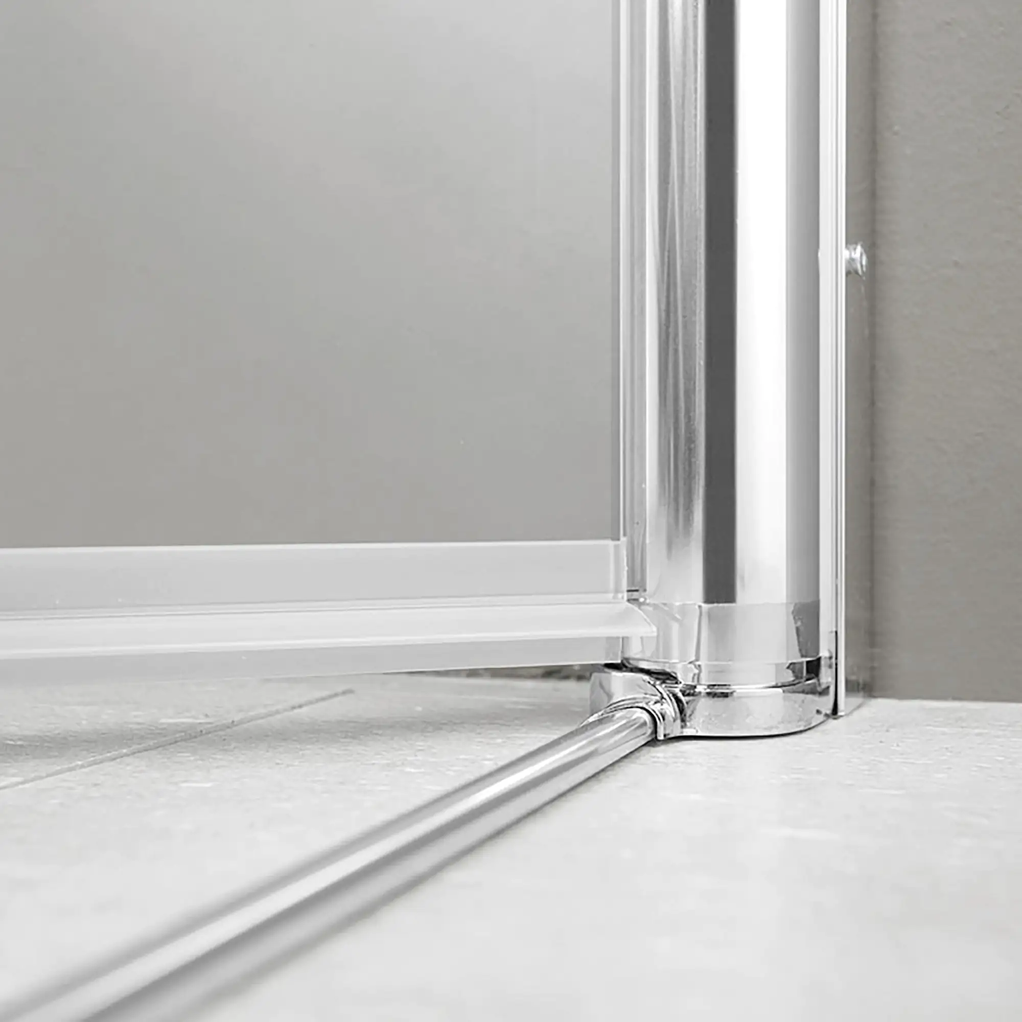 Breuer Drehtür Ni Elana 6 re 80 x 200 cm, Alu silber matt, Klarglas