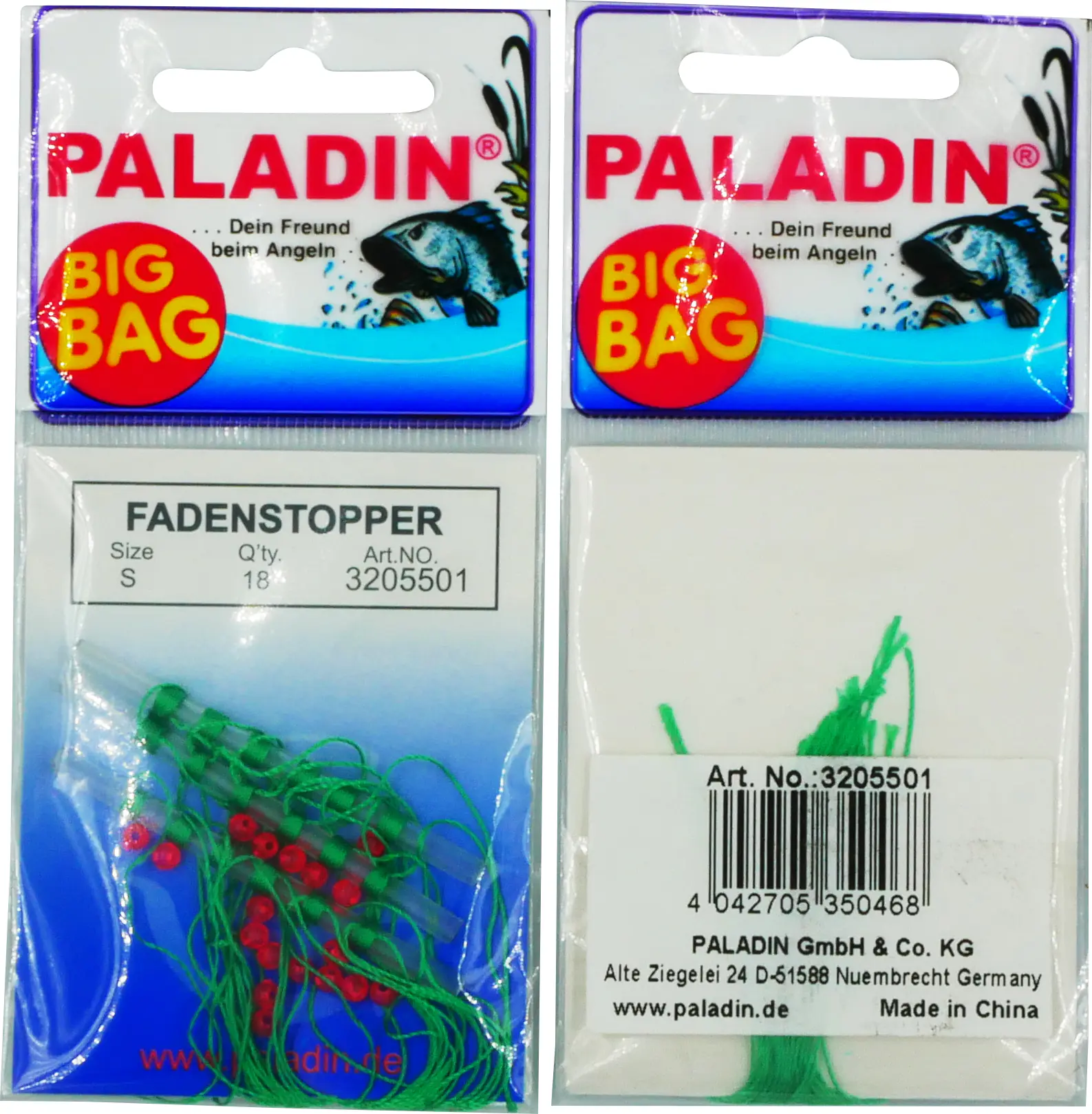 Paladin Textilstopper Gr. S 18 Stück