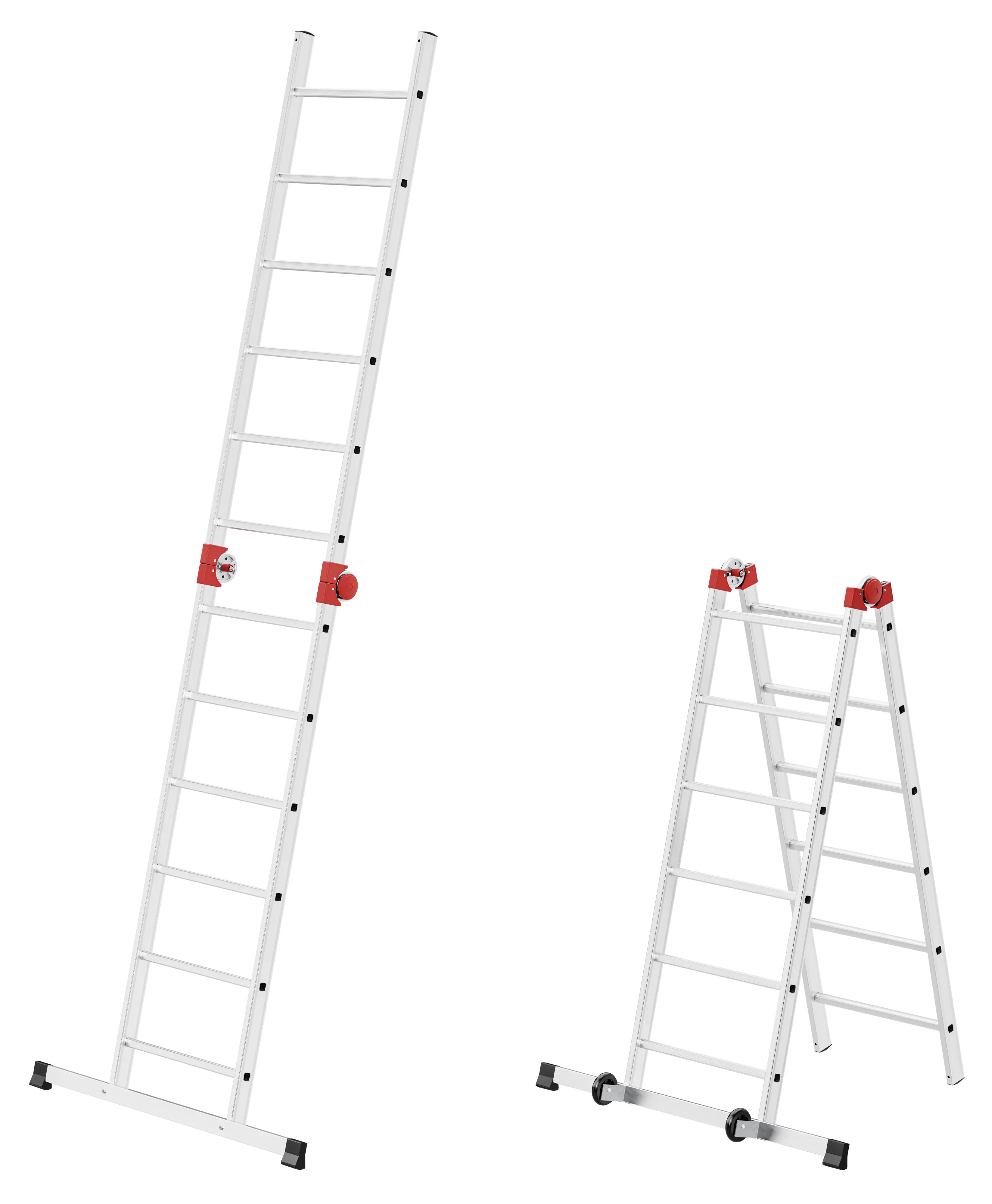 Hailo Aluminium-Multifunktionsgerüst G60 4,33 m Hailo Aluminium-Multifunktionsgerüst G60 4,33 m