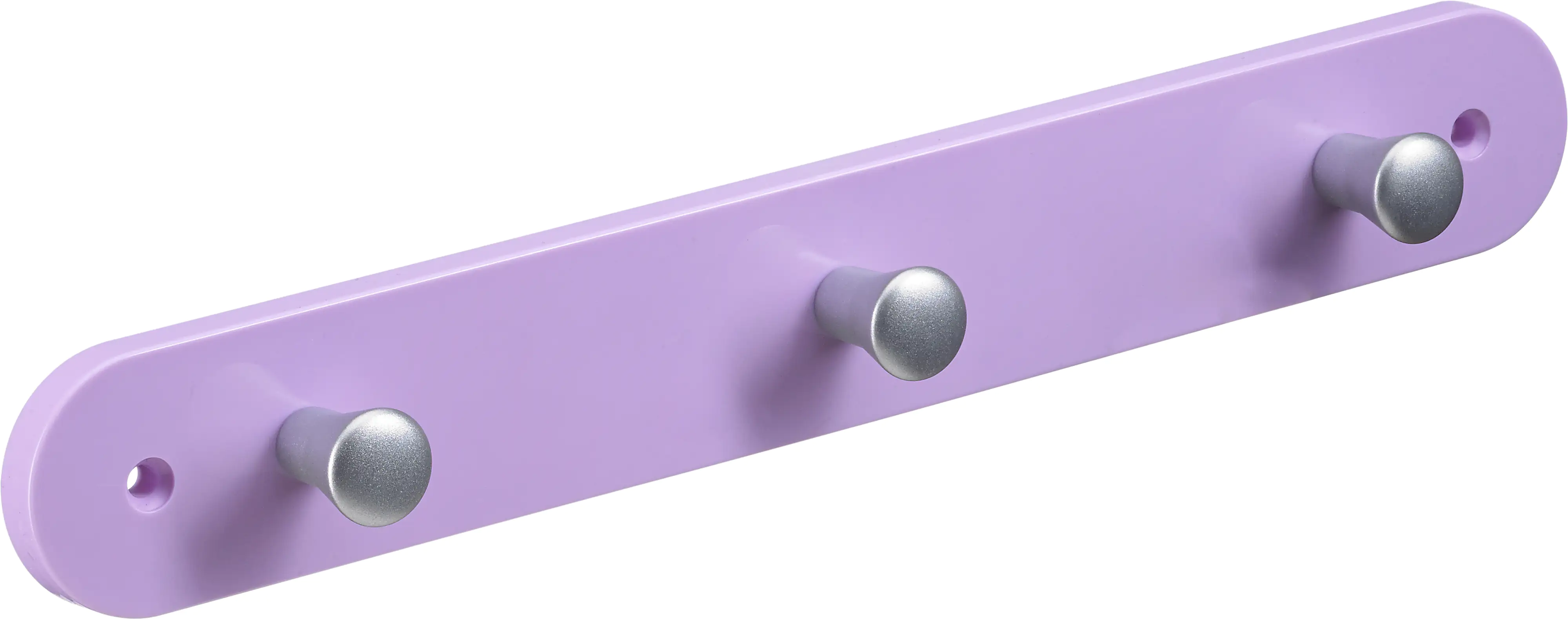 Hettich Garderobenleiste 3 Haken 28,0 x 4,0 x 0,8 cm rosa Hettich Garderobenleiste 3 Haken 28,0 x 4,0 x 0,8 cm rosa