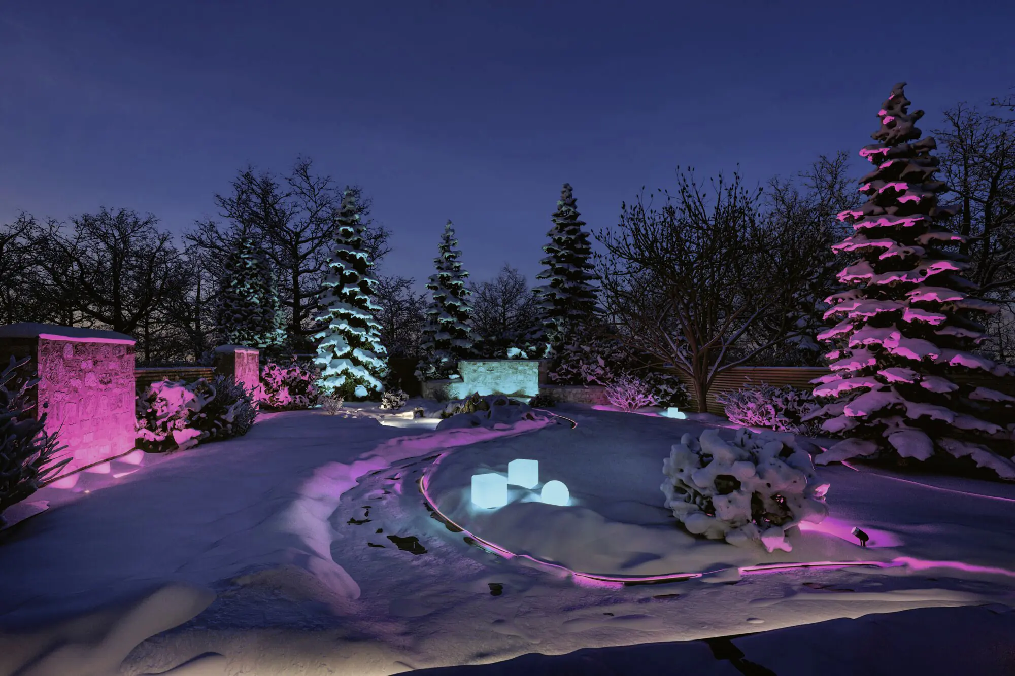 Paulmann Plug & Shine Neon Stripe Outdoor, 2 m, weiß, dimmbar, RGBW