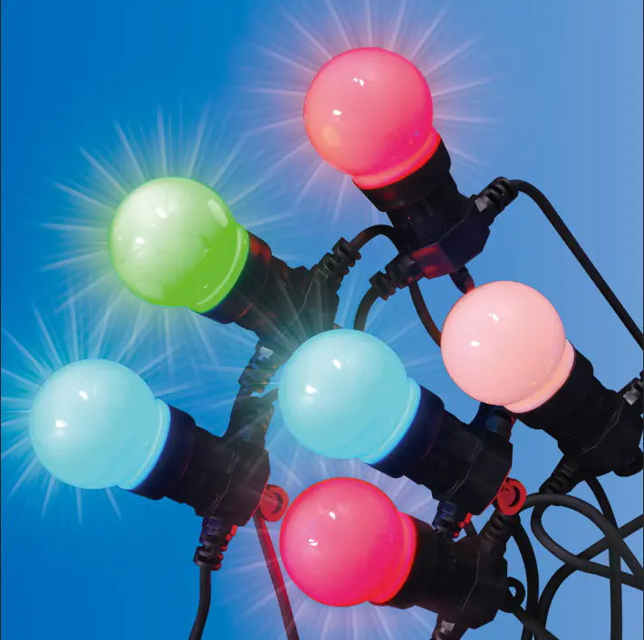 TrendLine LED Partylichterkette 50 LED, bunt TrendLine LED Partylichterkette 50 LED, bunt