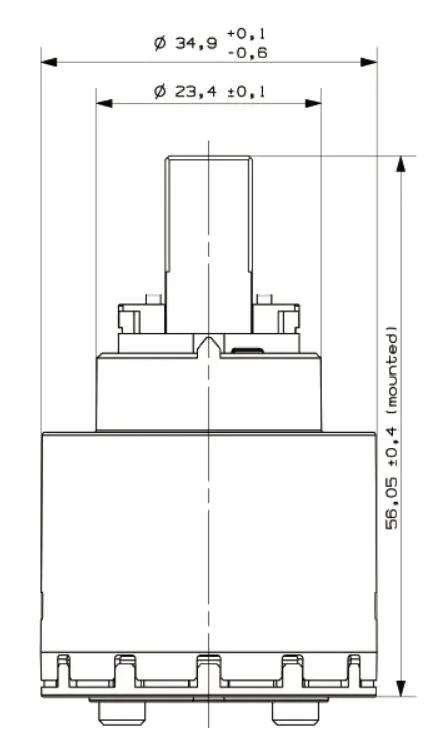 Primaster Ersatz-Kartusche 35 mm geschlossen Primaster Ersatz-Kartusche 35 mm geschlossen