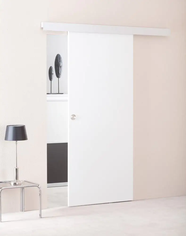 Schiebetürflügel Melamin, weiß