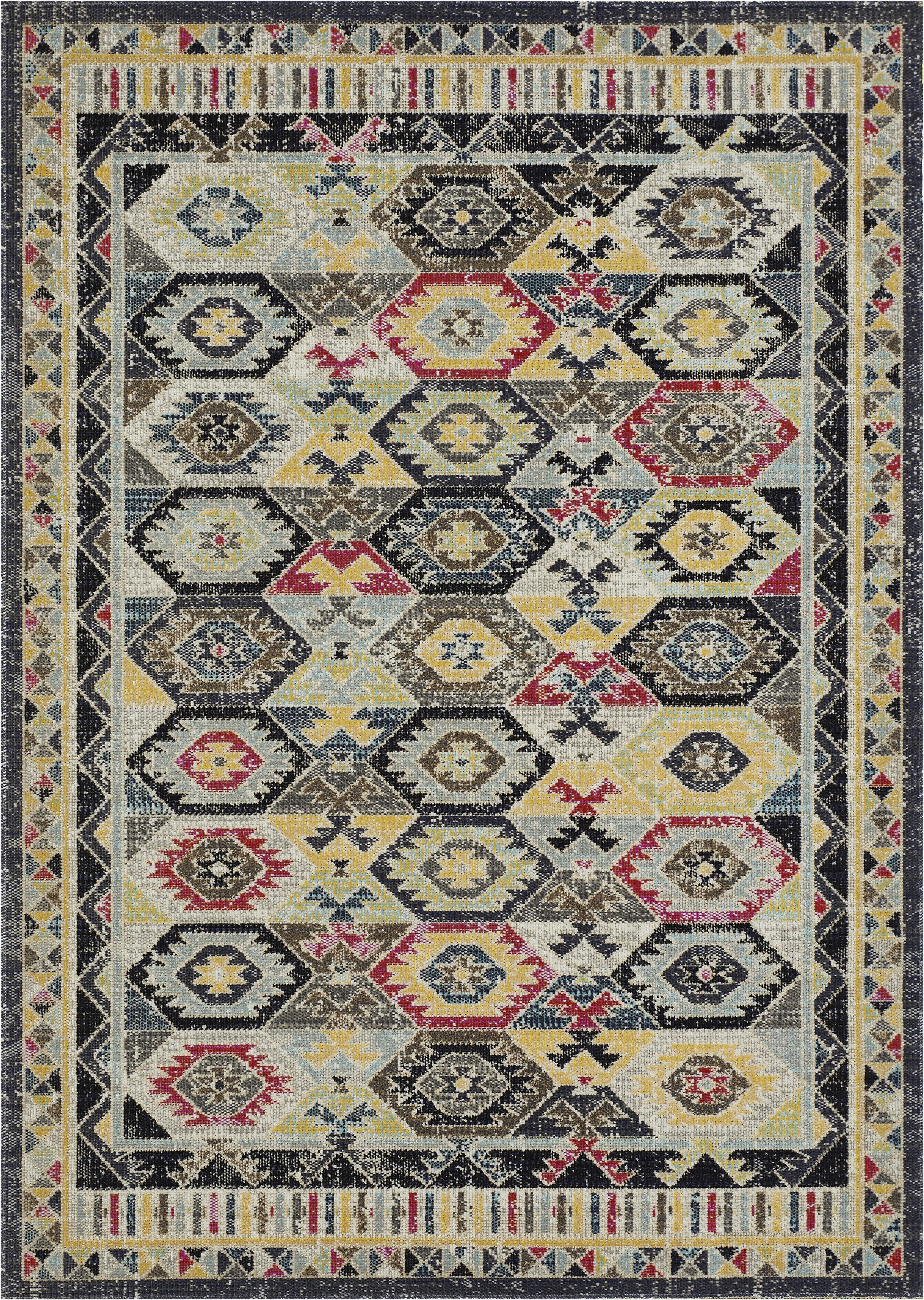 Andiamo In- und Outdoorteppich Bonnie multicolor blau, 120 x 170 cm