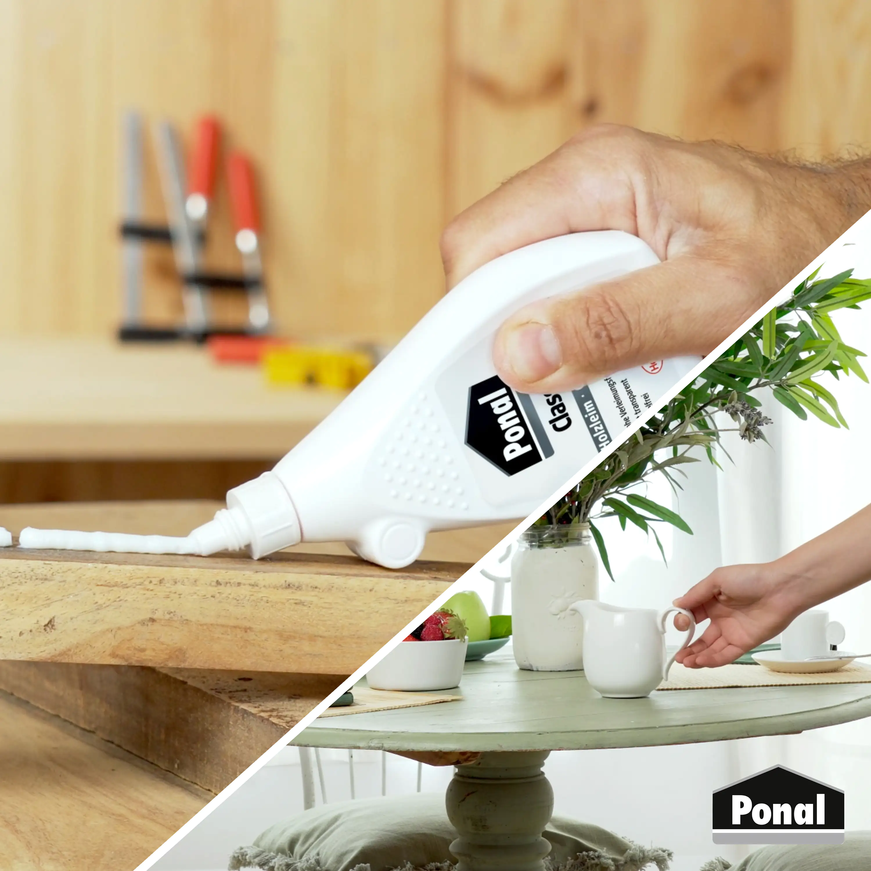 Ponal Holzleim Classic 550 g Flasche, trocknet transparent Ponal Holzleim Classic 550 g Flasche, trocknet transparent