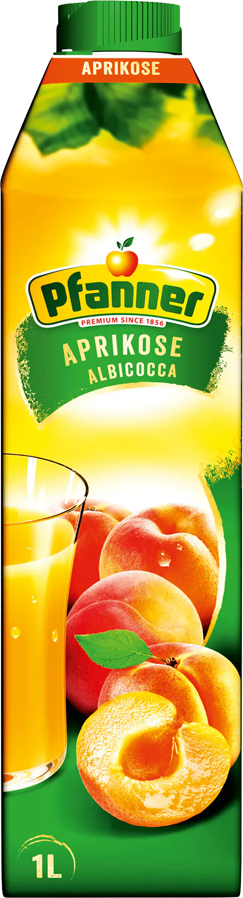 Pfanner Aprikosennektar 40%  1 l