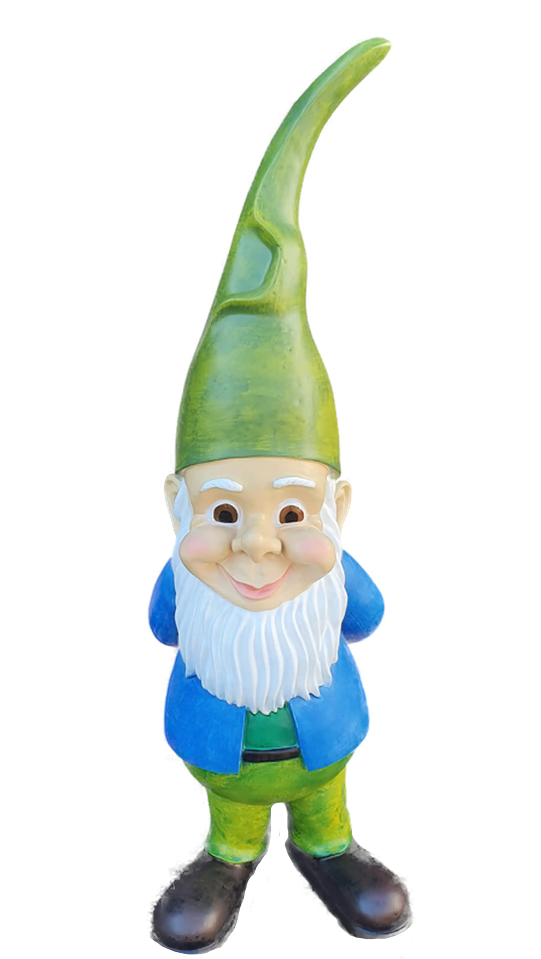 Dekofigur Gartenzwerg blau 157 cm