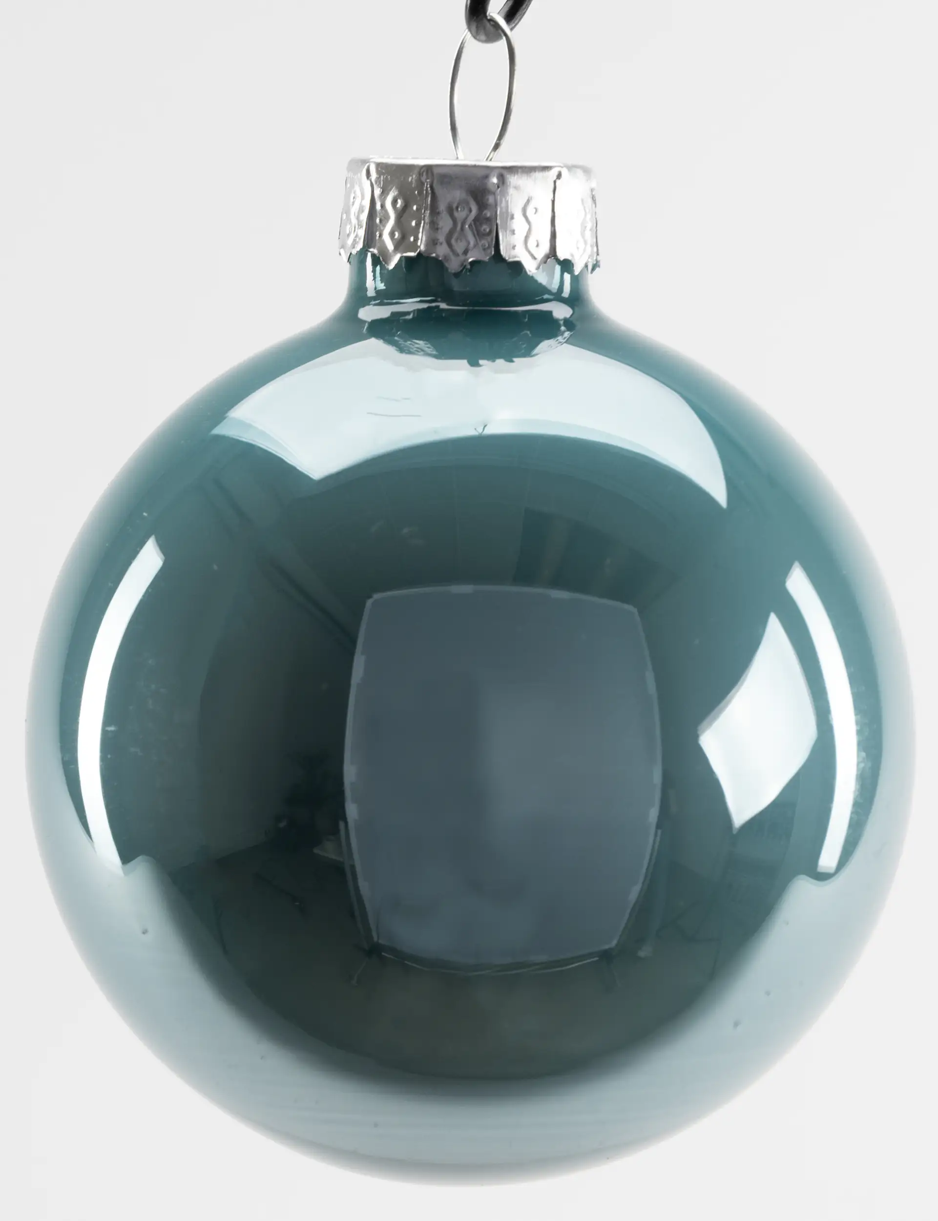 TrendLine Weihnachtskugeln aus Glas Ø 6 cm dämmerungsblau 20 Stück