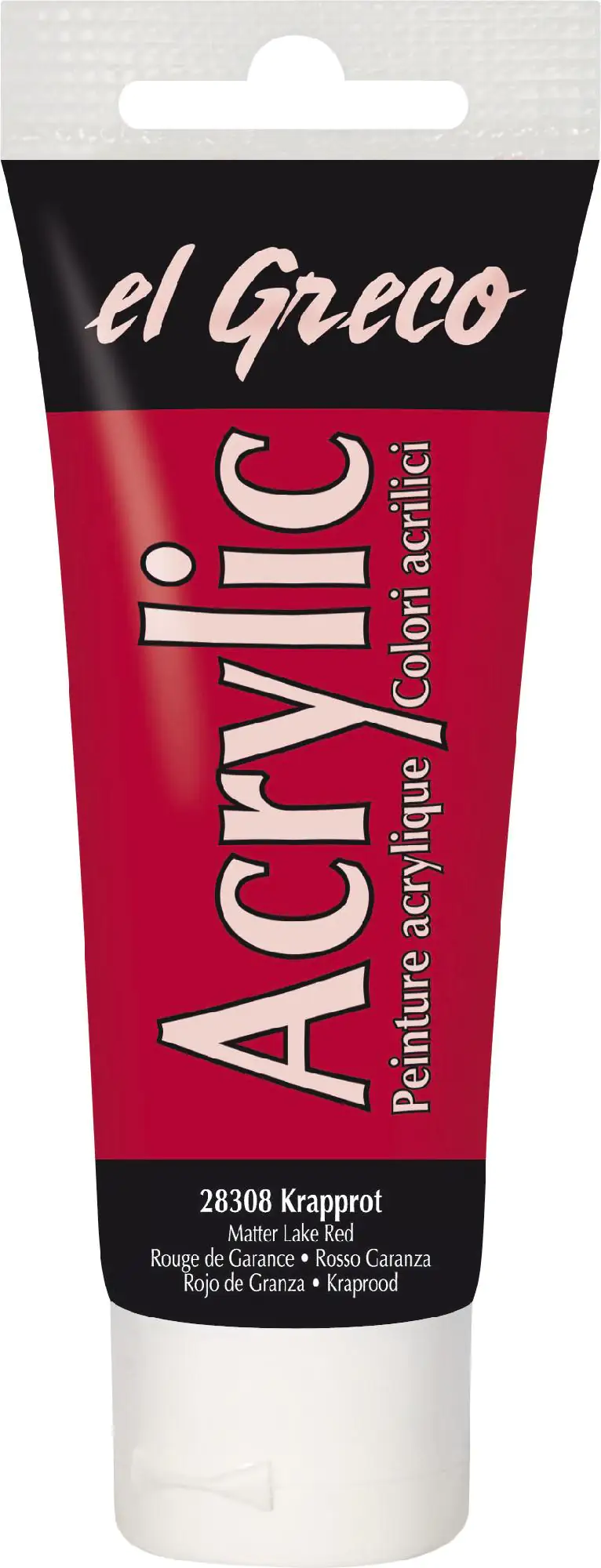 Kreul el Greco Acrylic Tube krapprot 75 ml Kreul el Greco Acrylic Tube krapprot 75 ml