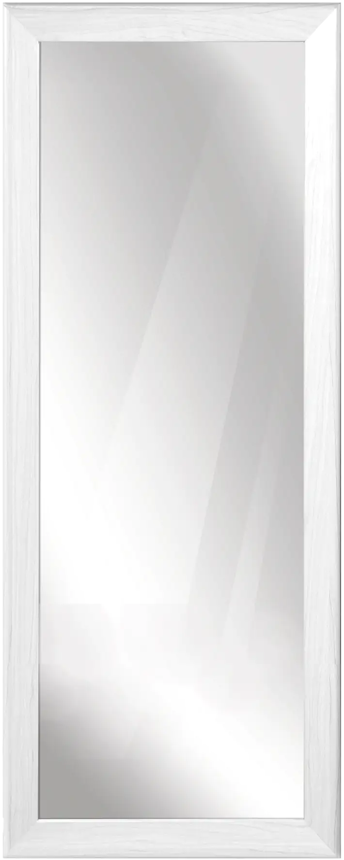 Spiegel Nizza weiß, 35x100 cm