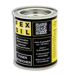 FEXSIL Haftgrundierung 125 ml weiß zum Überstreichen von Silikonfugen FEXSIL Haftgrundierung 125 ml weiß zum Überstreichen von Silikonfugen