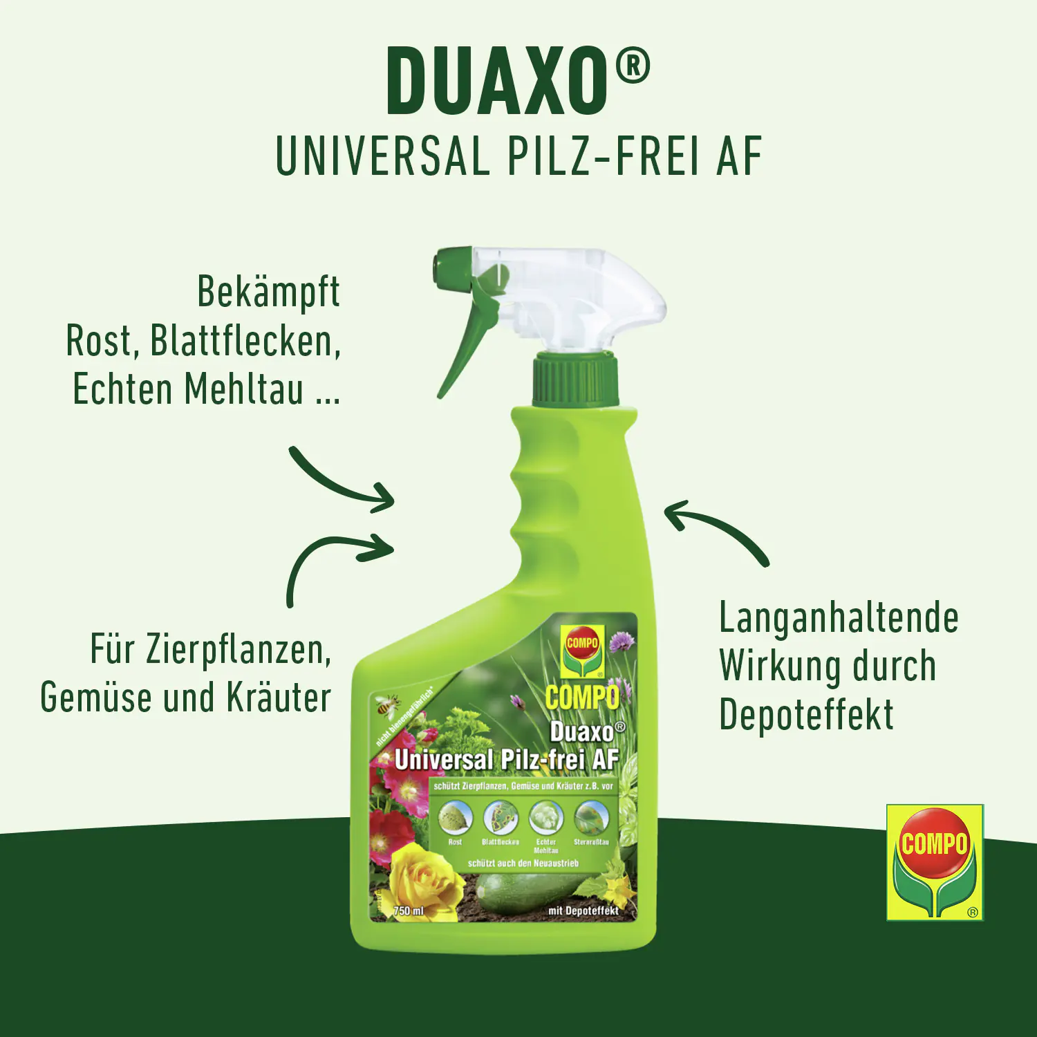 Compo Duaxo Universal Pilz-frei AF 750 ml