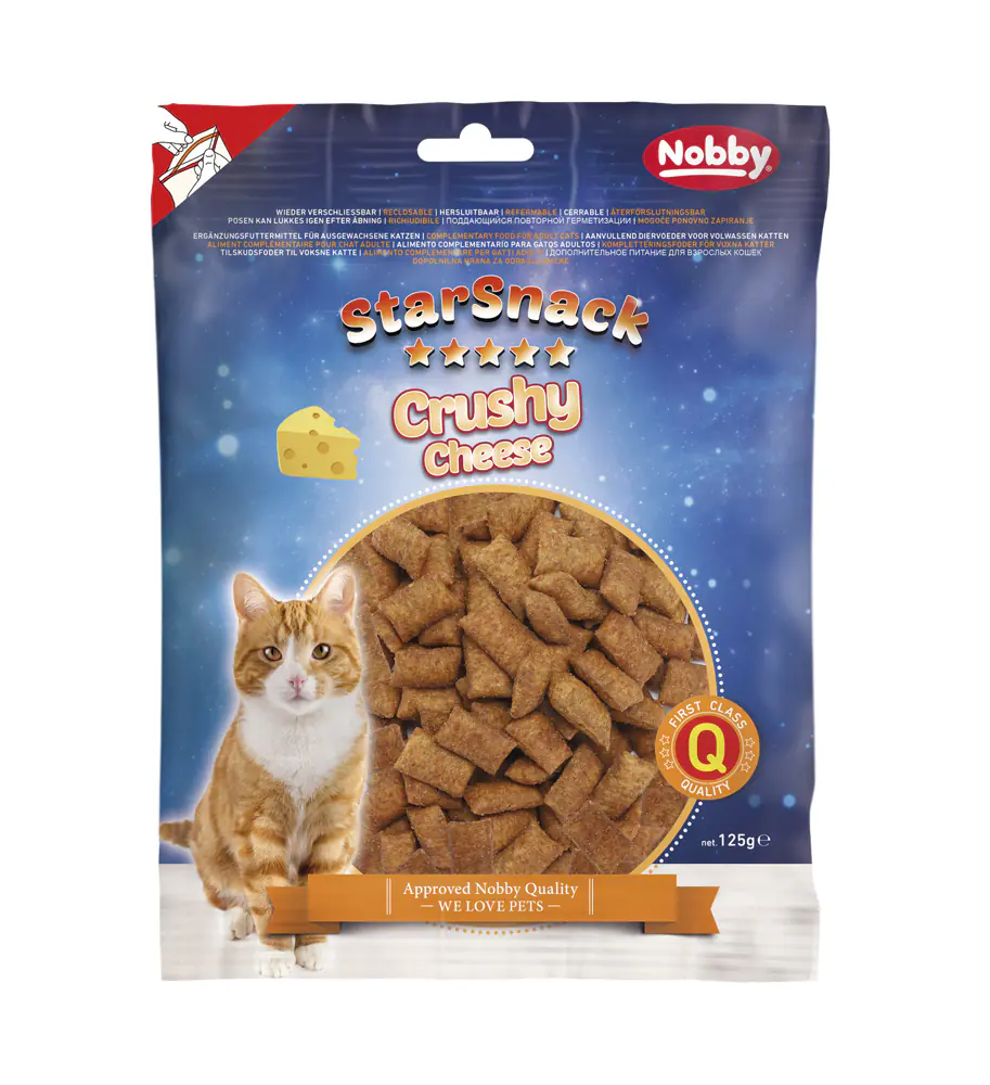 Nobby StarSnack Katzenleckerli Crushy Cheese 125 g