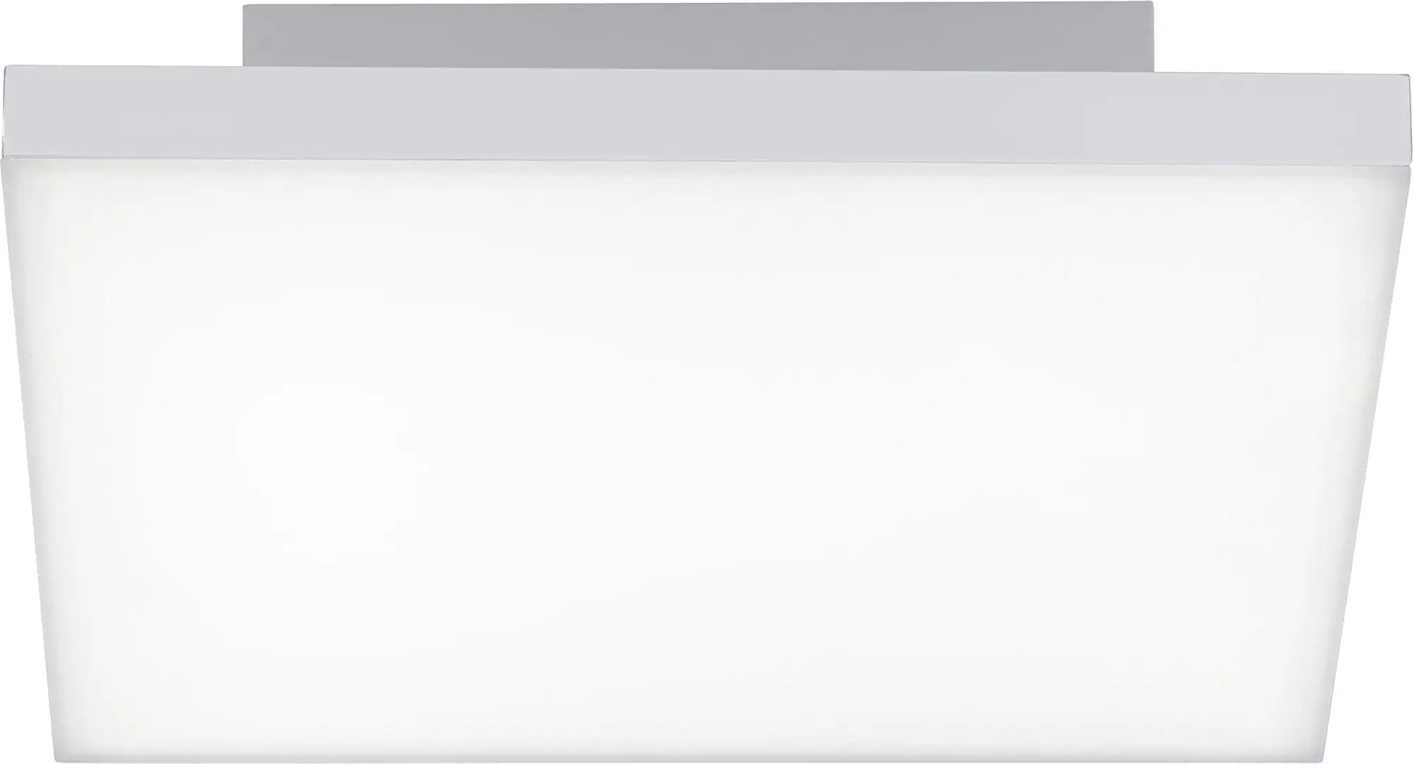 4043689967383 JustLight LED Deckenleuchte Canvas weiß 29,5 x 29,5 cm dimmbar