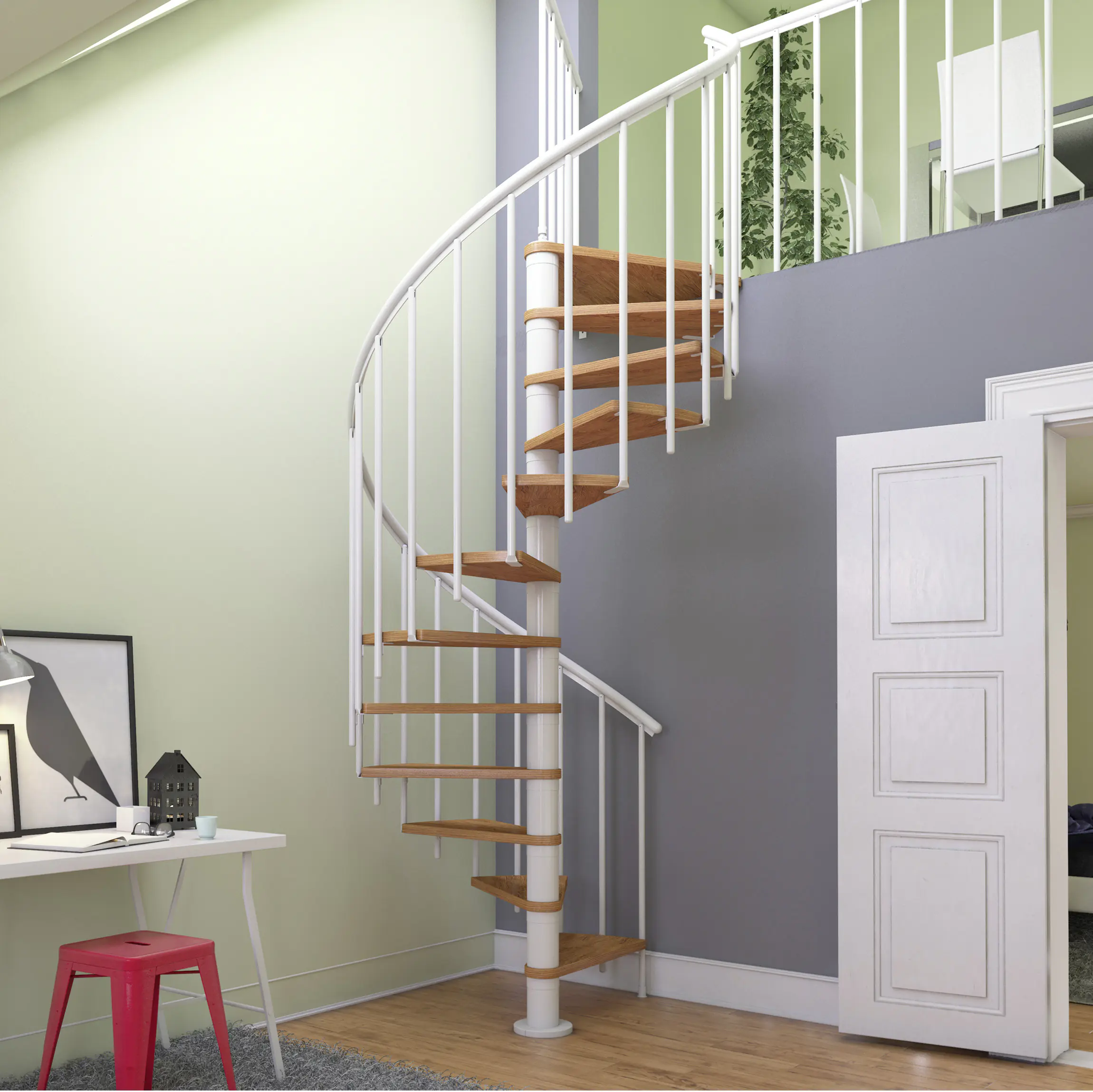 Dolle Spindeltreppe Montreal Ø 120 cm