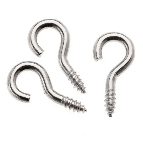 Glorex Schraubhaken 12 x 5 mm, 24 Stück