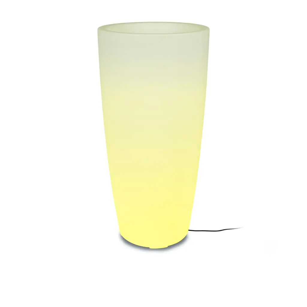 Smartwares LED Blumentopf IDE-60071 weiß 75 x 40 cm RGBW Smartwares LED Blumentopf IDE-60071 weiß 75 x 40 cm RGBW