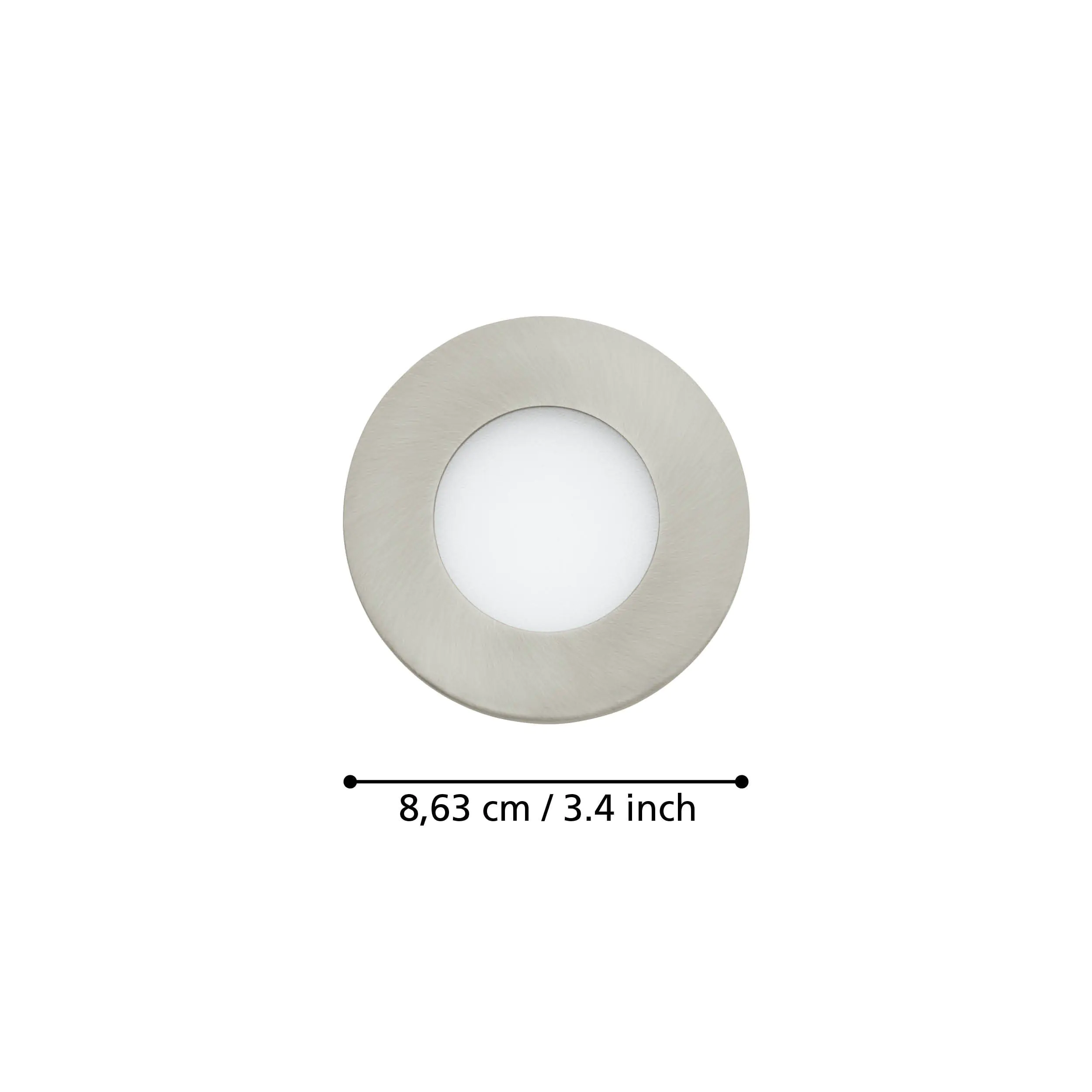 Eglo Connect 3er Set LED Einbauleuchte Fueva-Z Ø 8,5 cm dimmbar Smart Home Eglo Connect 3er Set LED Einbauleuchte Fueva-Z Ø 8,5 cm dimmbar Smart Home
