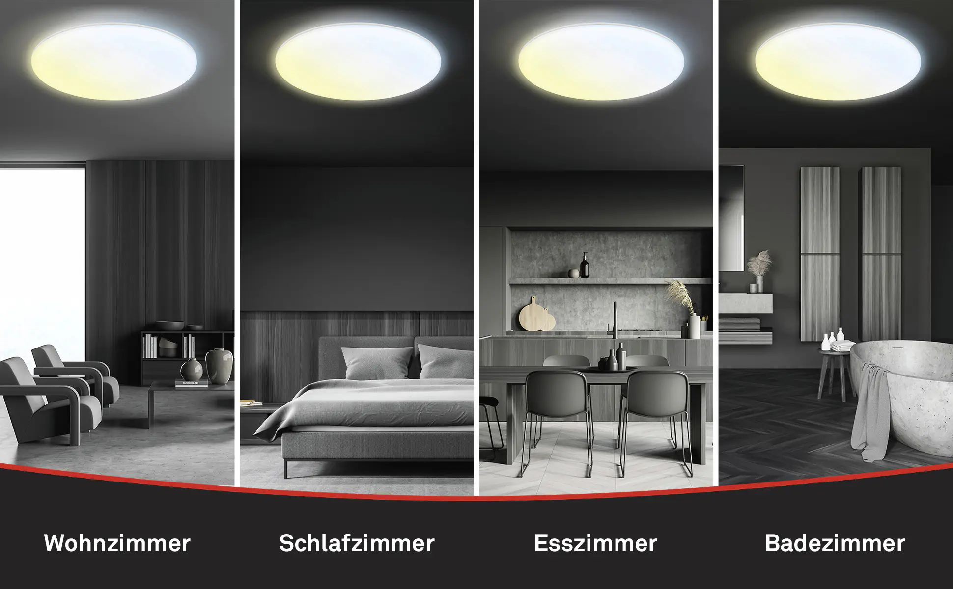 Briloner LED-Deckenleuchte Rowny Ø 45 cm weiß matt CCT dimmbar