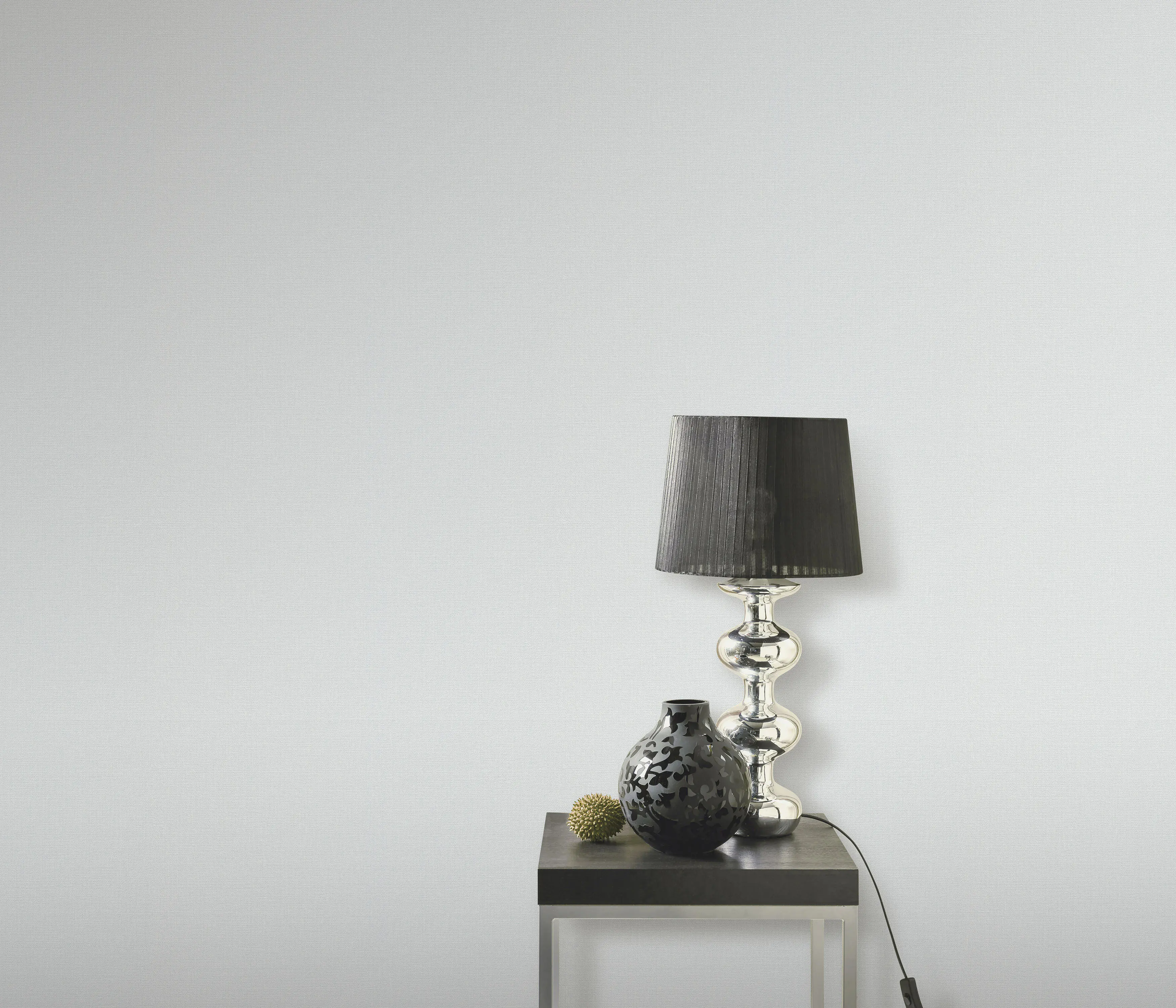 Erismann Vliestapete Uni hellgrau 10,05 x 0,53 m