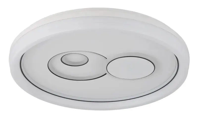 Globo Deckenleuchte Ruiz I 49 x 7 cm (Ø x H) weiß matt warmweiß-kaltweiß