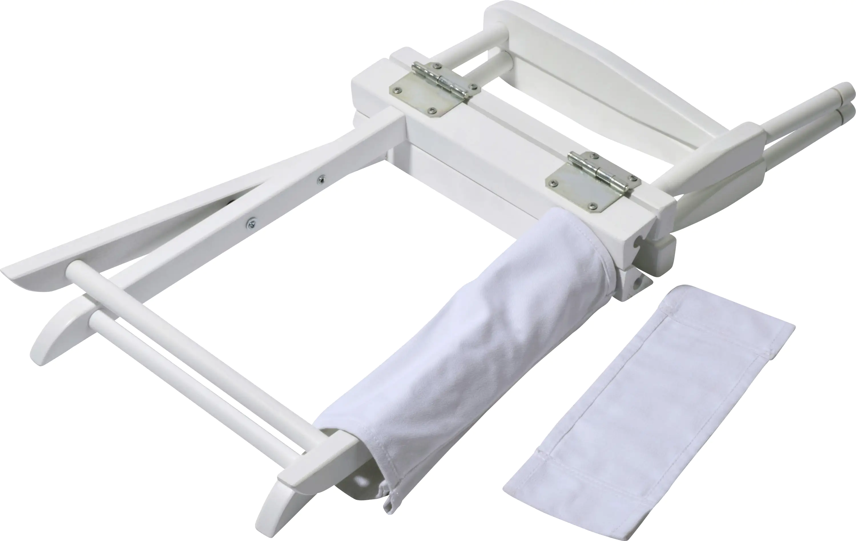 Dobar Regiestuhl für Kinder weiß 32,5 x 34,5 x 61,5 cm